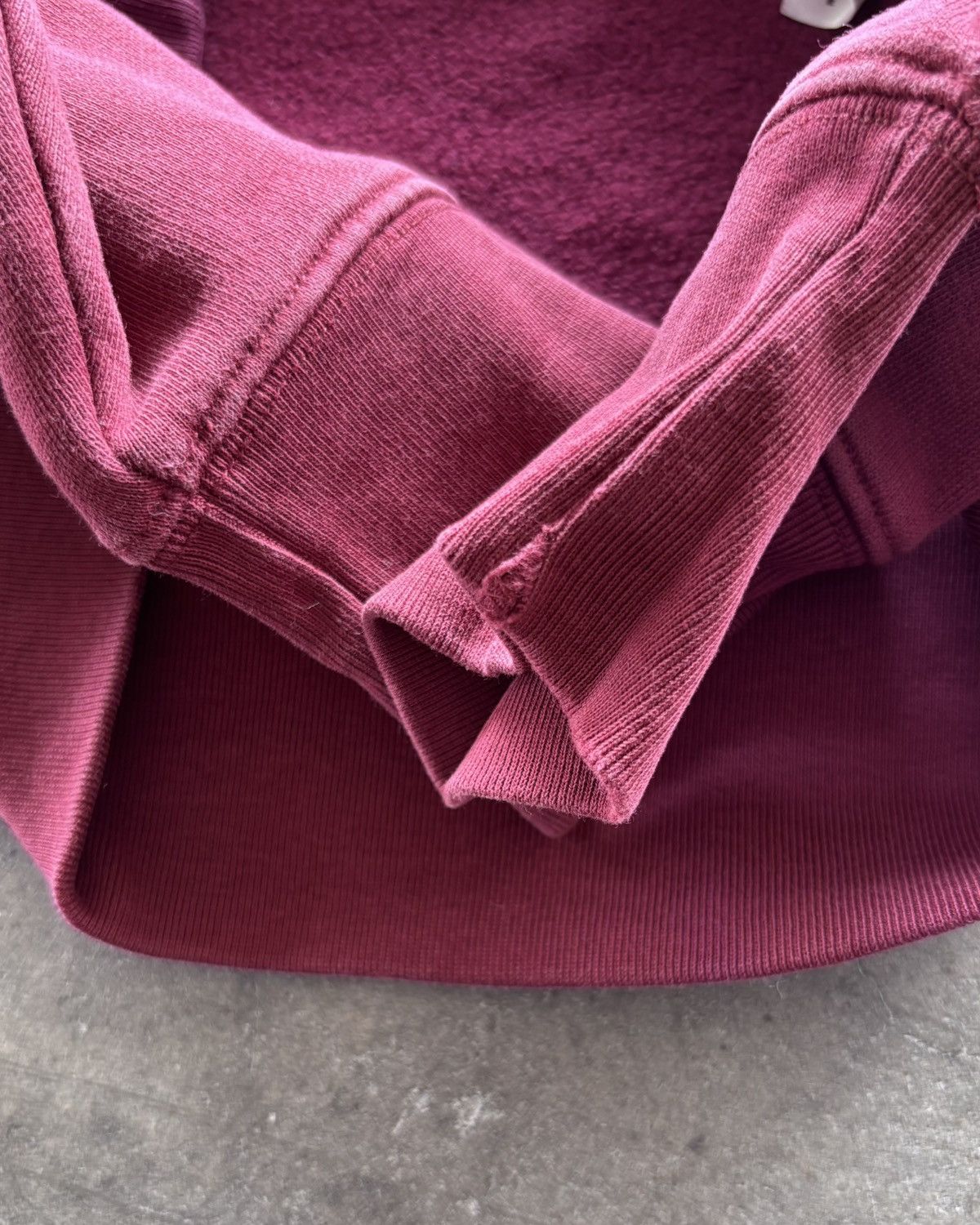 Acne Studios × Japanese Brand 2000s Cane Studios Maroon Crewneck Size US M / EU 48-50 / 2 - 7 Thumbnail