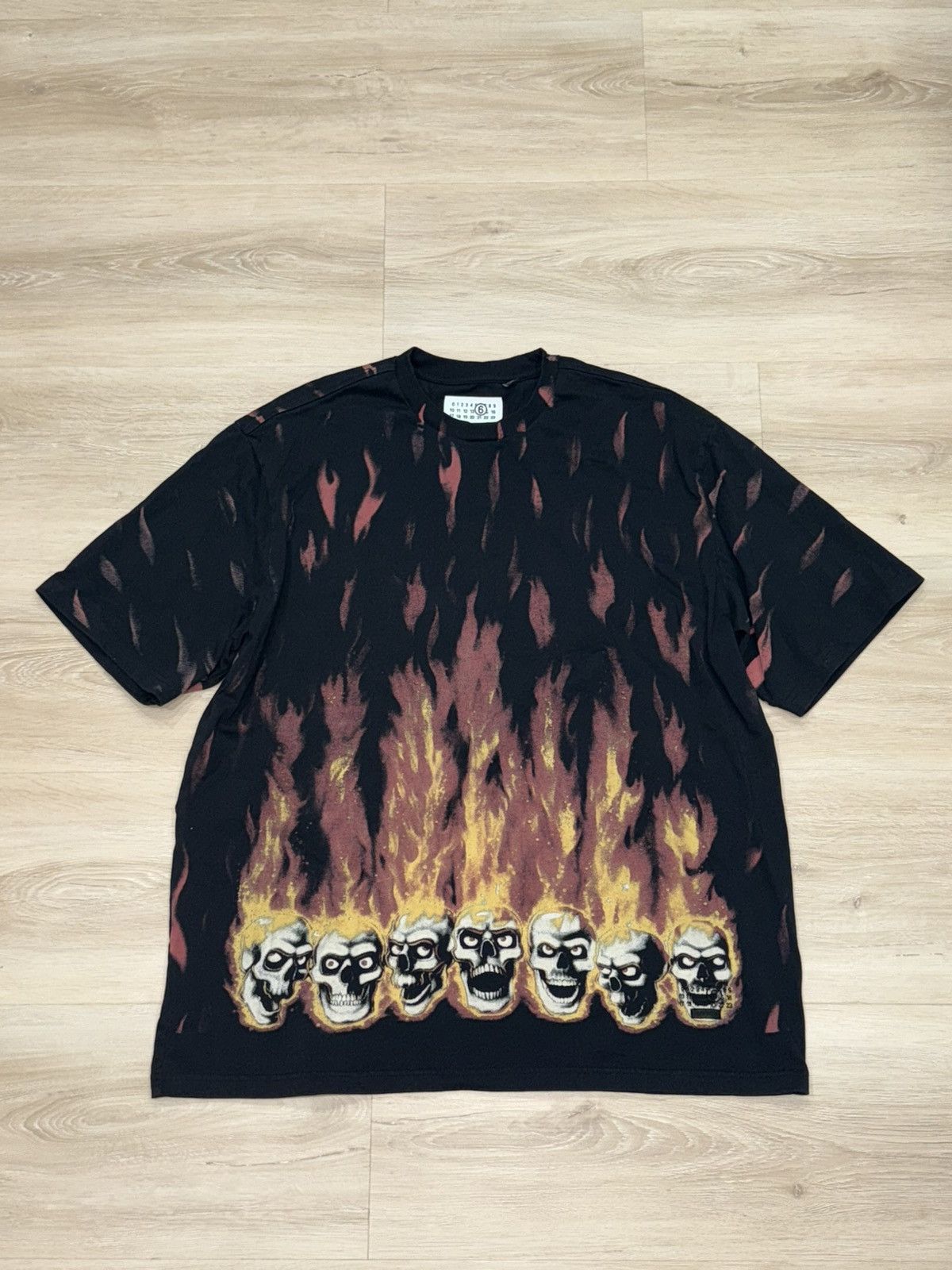 Maison Margiela × Supreme Supreme MM6 Liquid Blue Oversized Skull