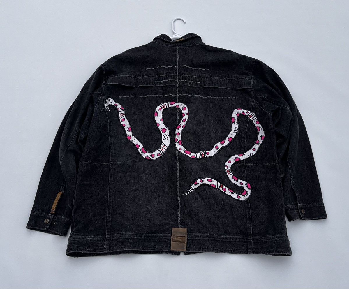 Snoop Dogg 1 of 1 SnoopDogg Snake Denim Jacket Size US XXL / EU 58 / 5 - 1 Thumbnail