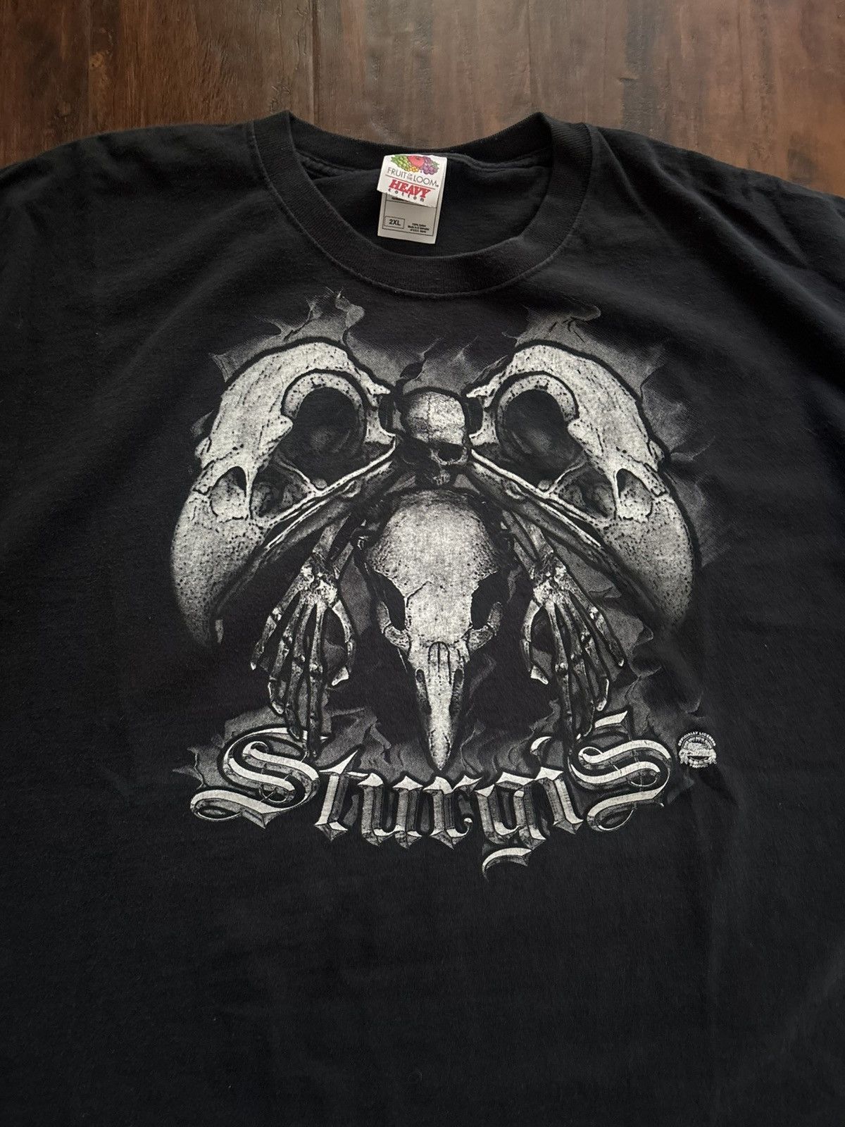 Harley Davidson vintage y2k sturgis skull tee Size US XXL / EU 58 / 5 - 1 Thumbnail