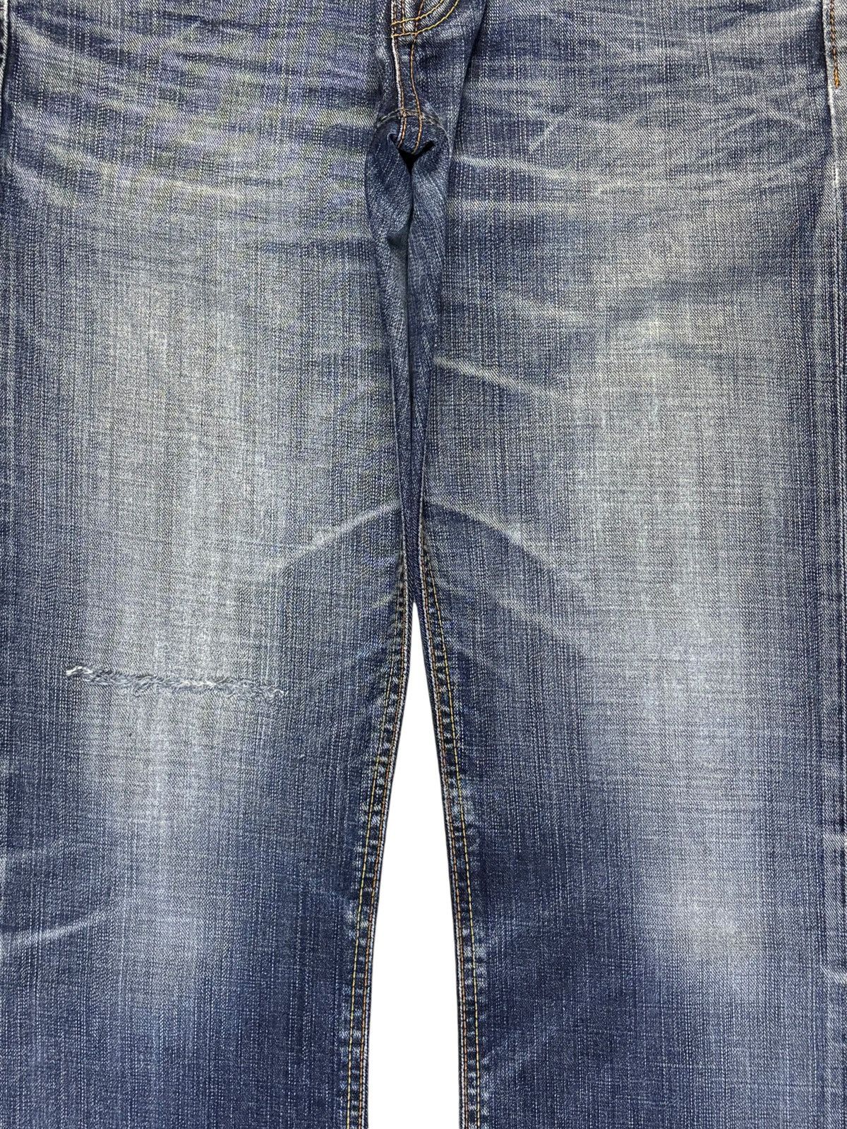 Edwin × Japanese Brand Vintage Japanese Edwin 503 Faded Wash Loose Jeans Size US 32 / EU 48 - 5 Thumbnail