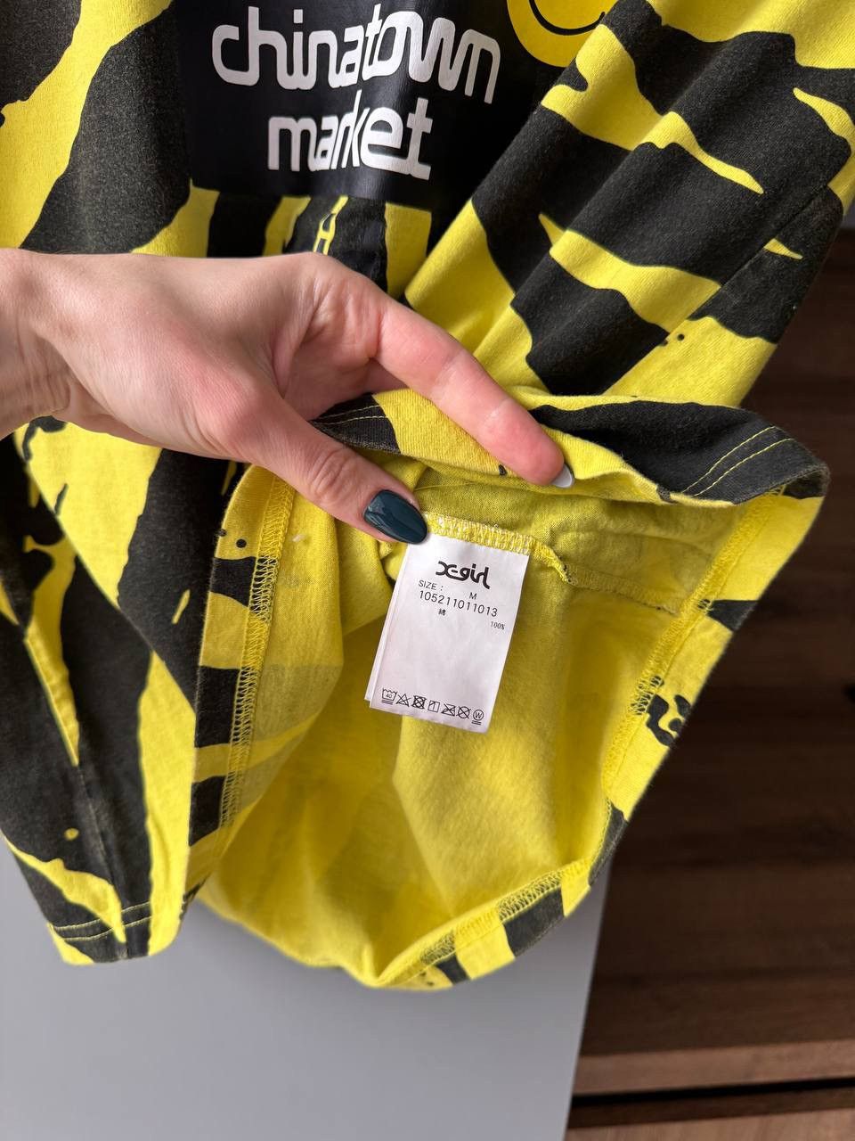 Market Chinatown Market X-Girl Yellow T Shirt Size US M / EU 48-50 / 2 - 4 Thumbnail