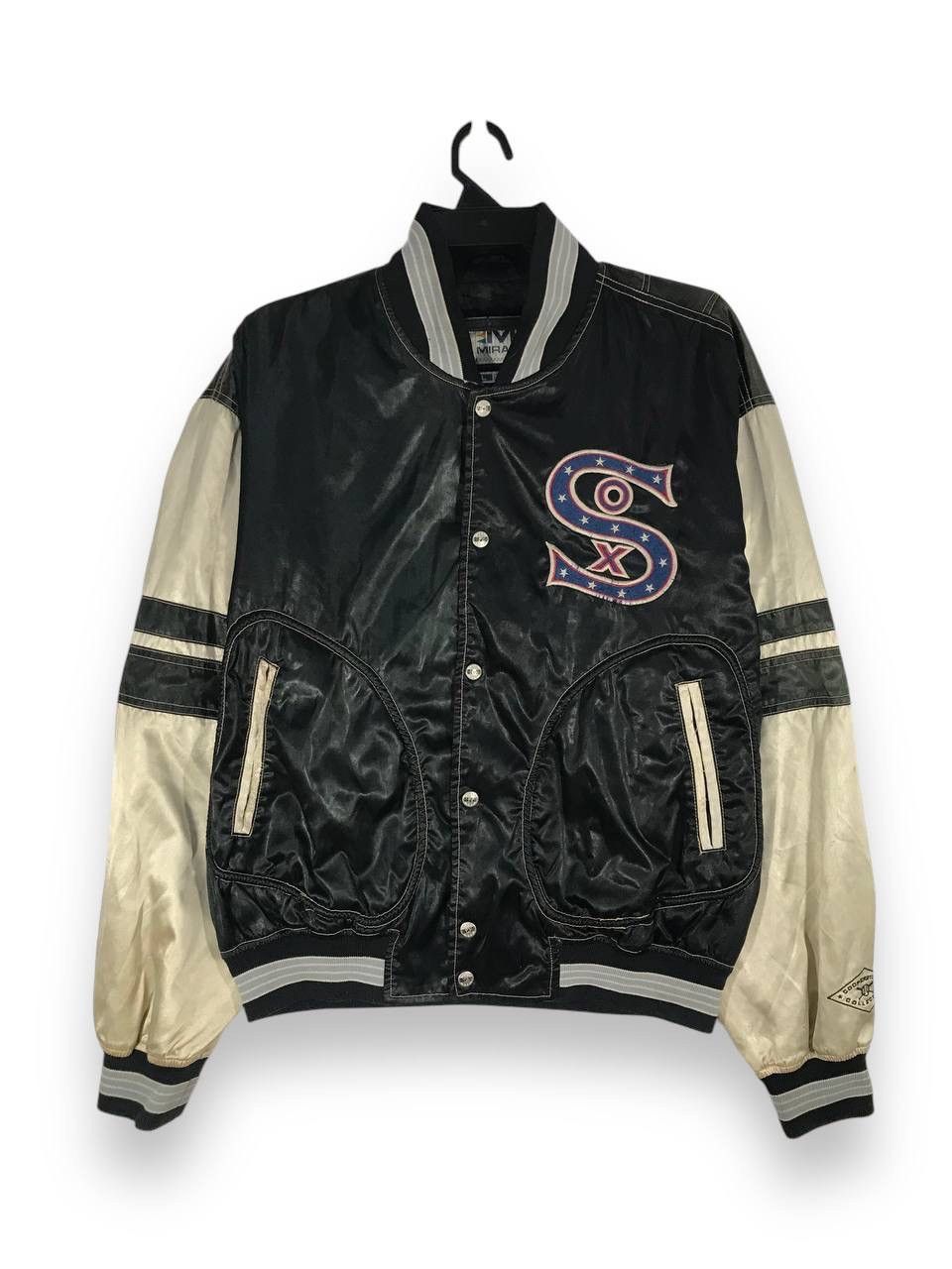 MLB vintage 90s chicago white sox major league baseball jacket Size US L / EU 52-54 / 3 - 1 Thumbnail