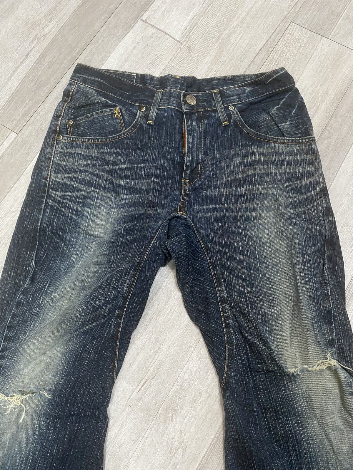 Edwin Edwin XV function twist leg ripped denim Size US 32 / EU 48 - 3 Thumbnail