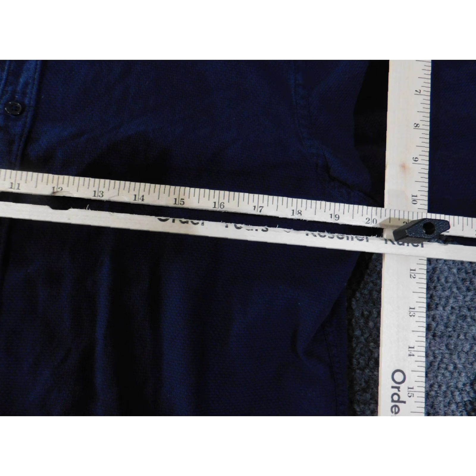 Zara Zara Man button down shirt Mens L Blue Geometric Slim Fit Casual Shirt Button-Up Knit Cotton Size US L / EU 52-54 / 3 - 5 Thumbnail