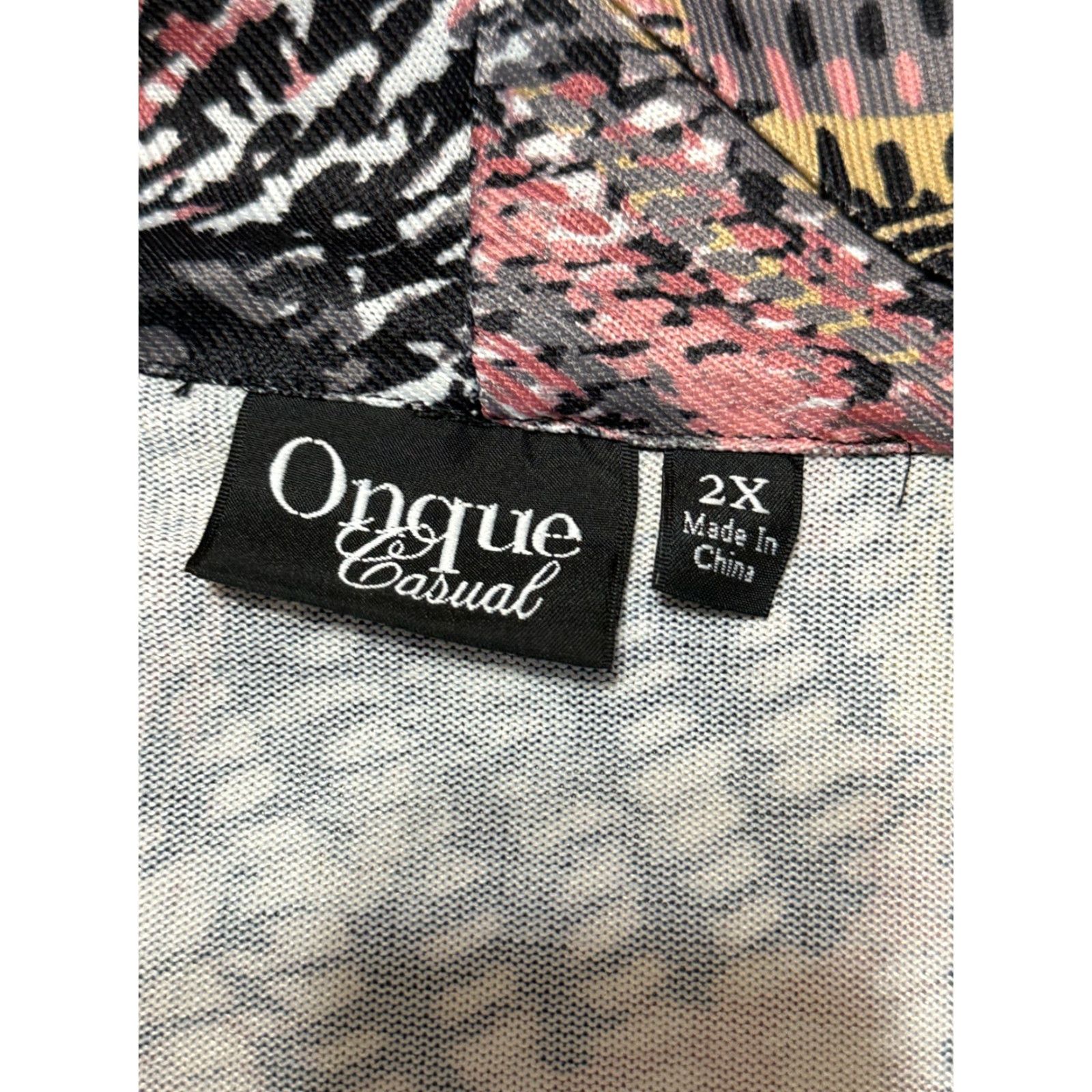 Pinko Onque Casual Shirt 2X Pink Long Sleeve Turtleneck Womens Size XXL / US 16-18 / IT 52-54 - 5 Thumbnail