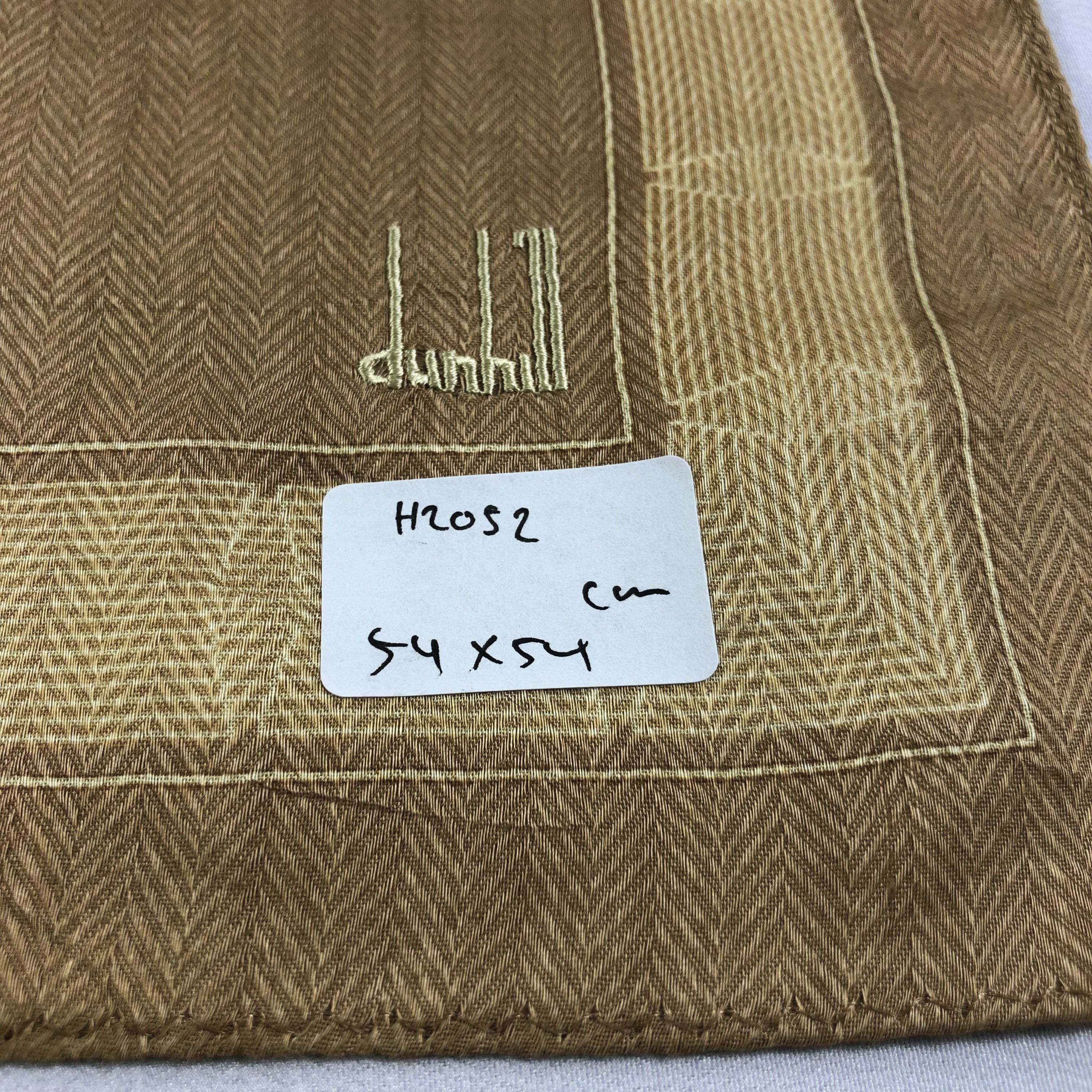 Alfred Dunhill × Vintage Dunhill Handkerchief Neckerchief Bandana H2052 Size ONE SIZE - 8 Thumbnail