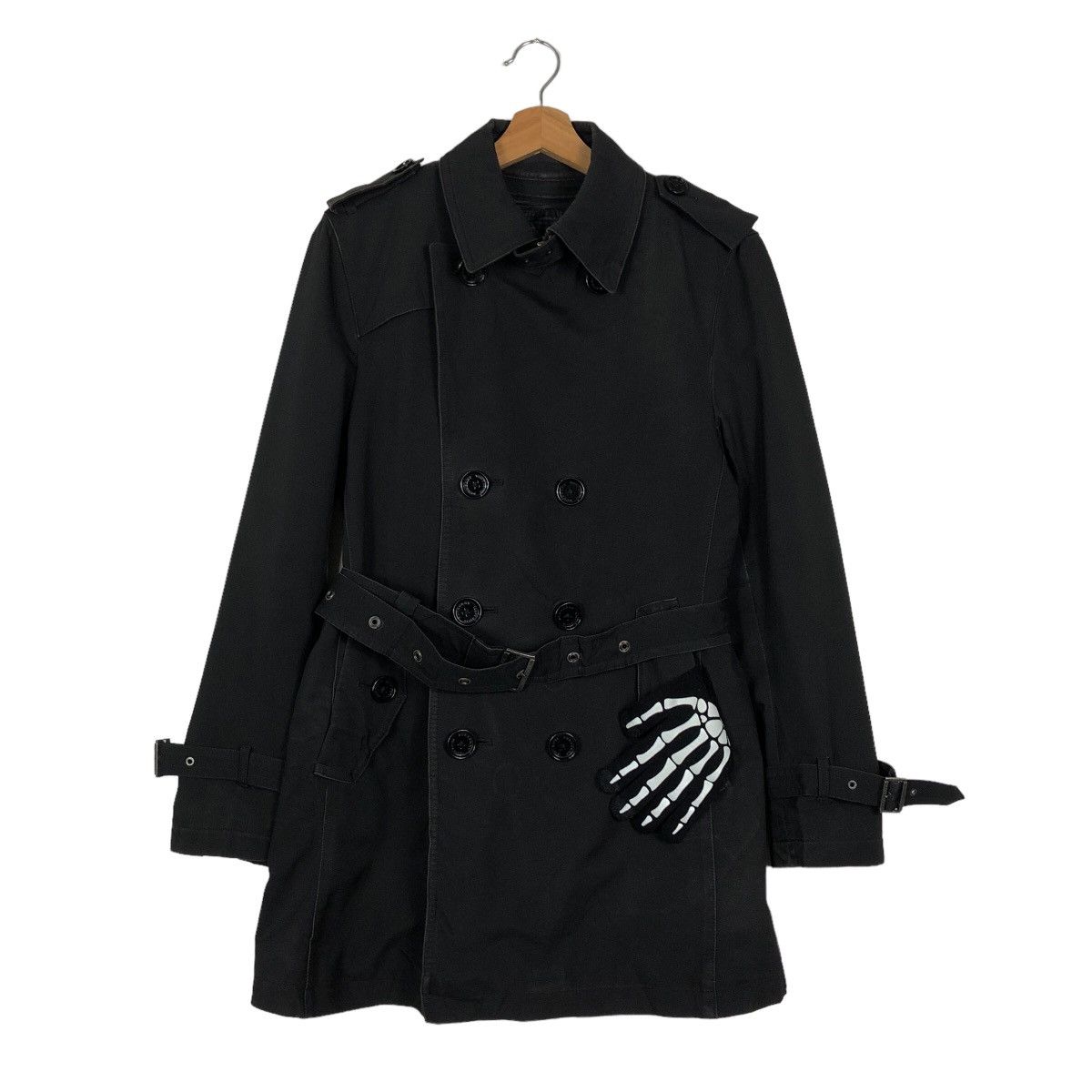 Burberry 🔥VINTAGE BURBERRY BLACK LABEL LONG JACKET NOVA CHECK DESIGN Size US M / EU 48-50 / 2 - 2 Thumbnail