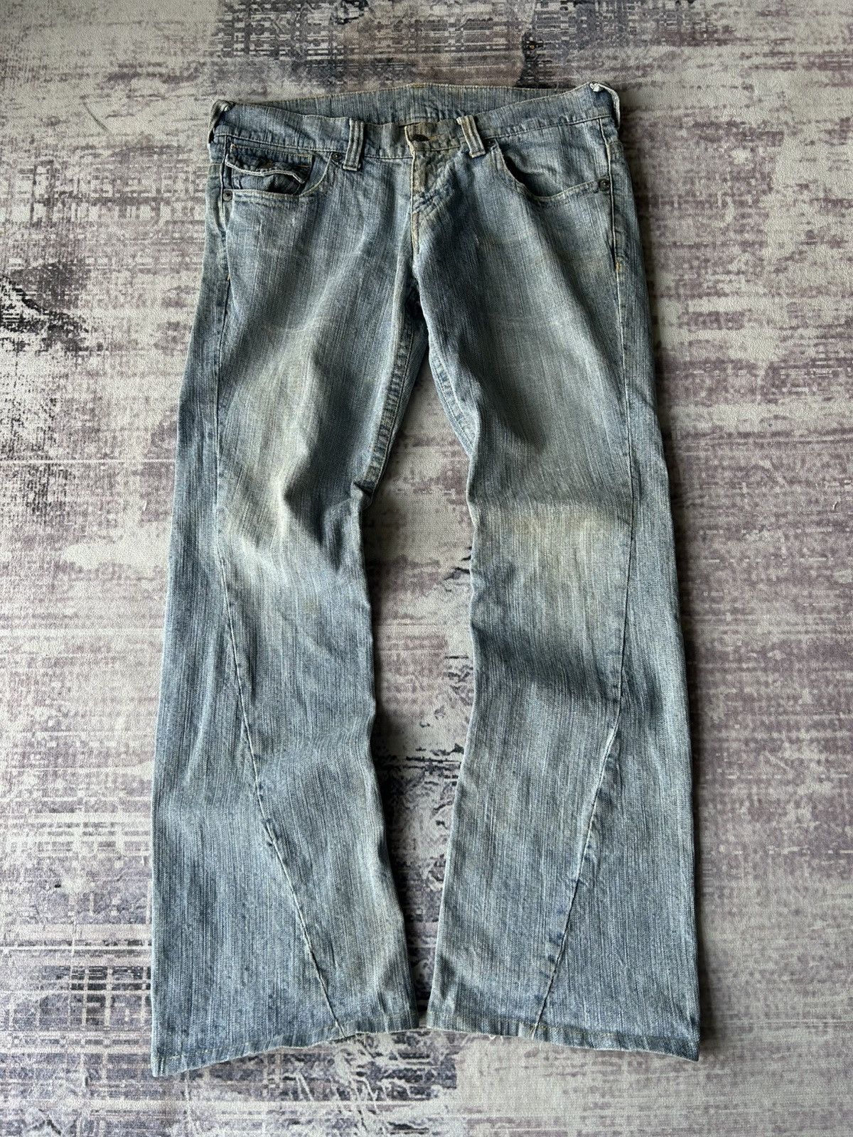 Tornado Mart Tornado Mart Denim Flared Size US 34 / EU 50 - 3 Thumbnail