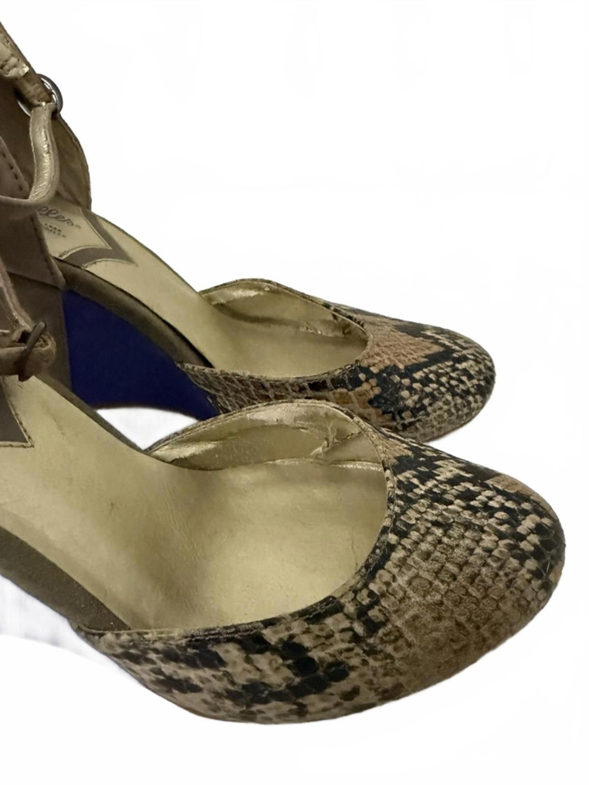 Other SEYCHELLES Color Block Wedge with Ankle Strap Size US 8 / IT 38 - 4 Thumbnail