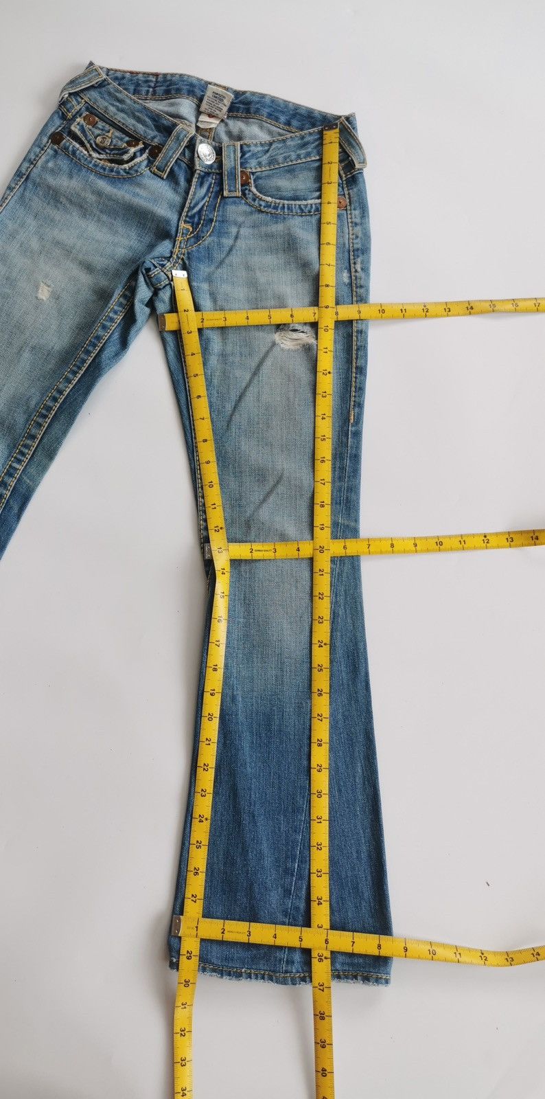 True Religion Bootcut True Religion Rainbow Joey Jeans Size 26" / US 2 / IT 38 - 9 Thumbnail