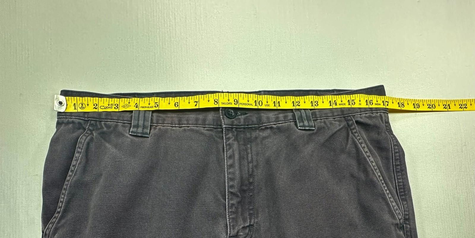 L.L. Bean LL Bean Flat Front Straight Leg Cargo Pants Gray 34/30 Size US 34 / EU 50 - 3 Thumbnail