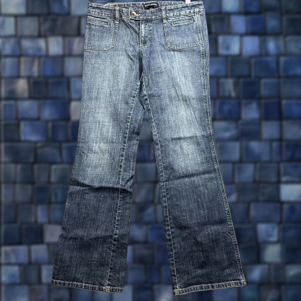 Banana Republic Banana Republic Jeans Womens 12 Cotton Stretch Bootcut Medium Wash Blue Pockets Size 34" / US 12 / IT 48 - 1 Thumbnail