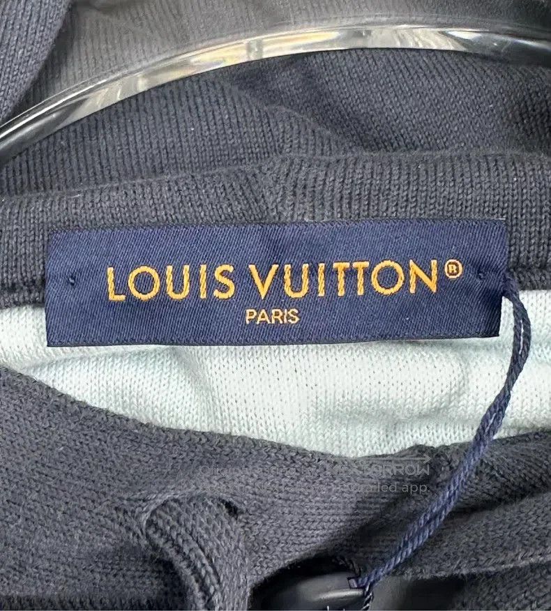 Louis Vuitton Louis Vuitton Grey presbyopic full-print gradient logo hoo Size US XXL / EU 58 / 5 - 4 Thumbnail