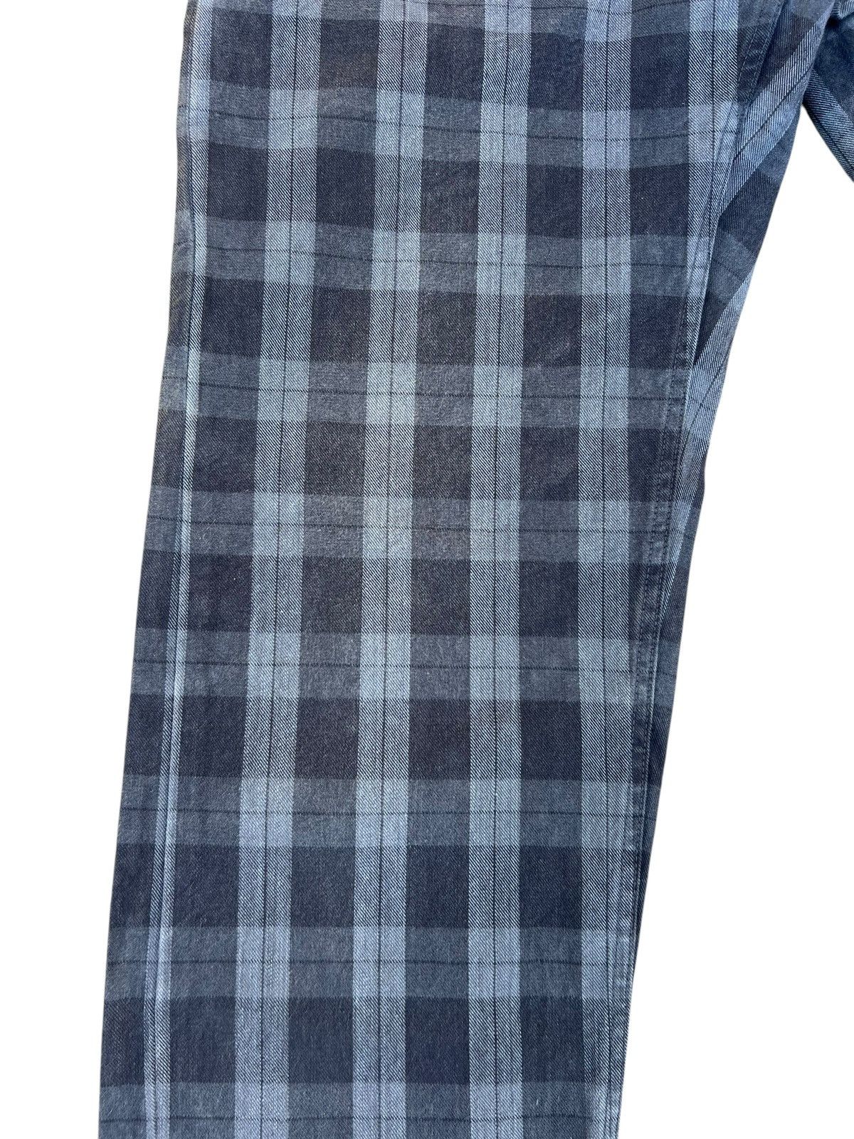 Vintage Vintage RATTLE TRAP Japan Fade Plaid Baggy Work Pant Size US 31 - 7 Thumbnail