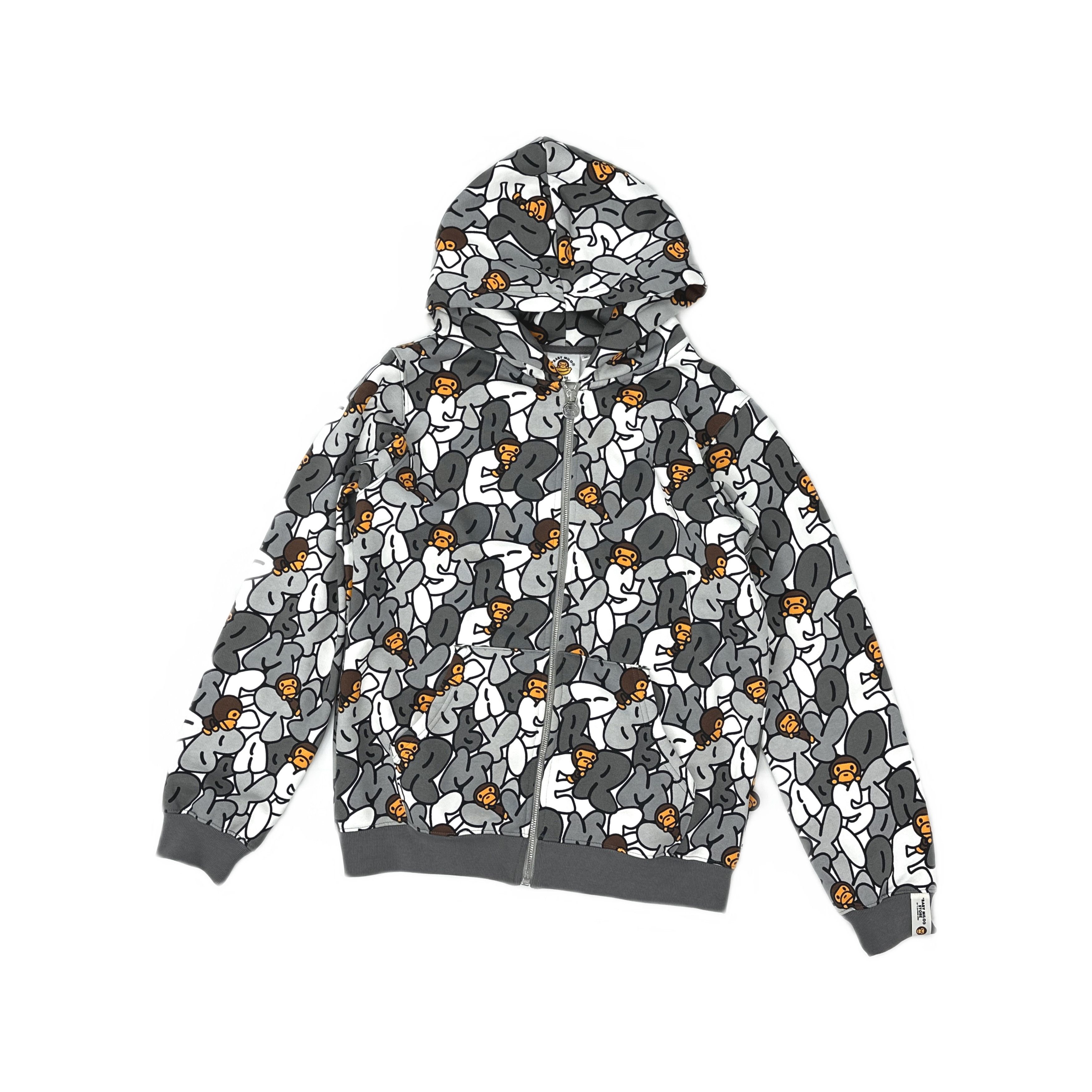 Bape × Kaws Bape Baby Milo x Kaws Giraffe ZIP Up Hoodie | Grailed