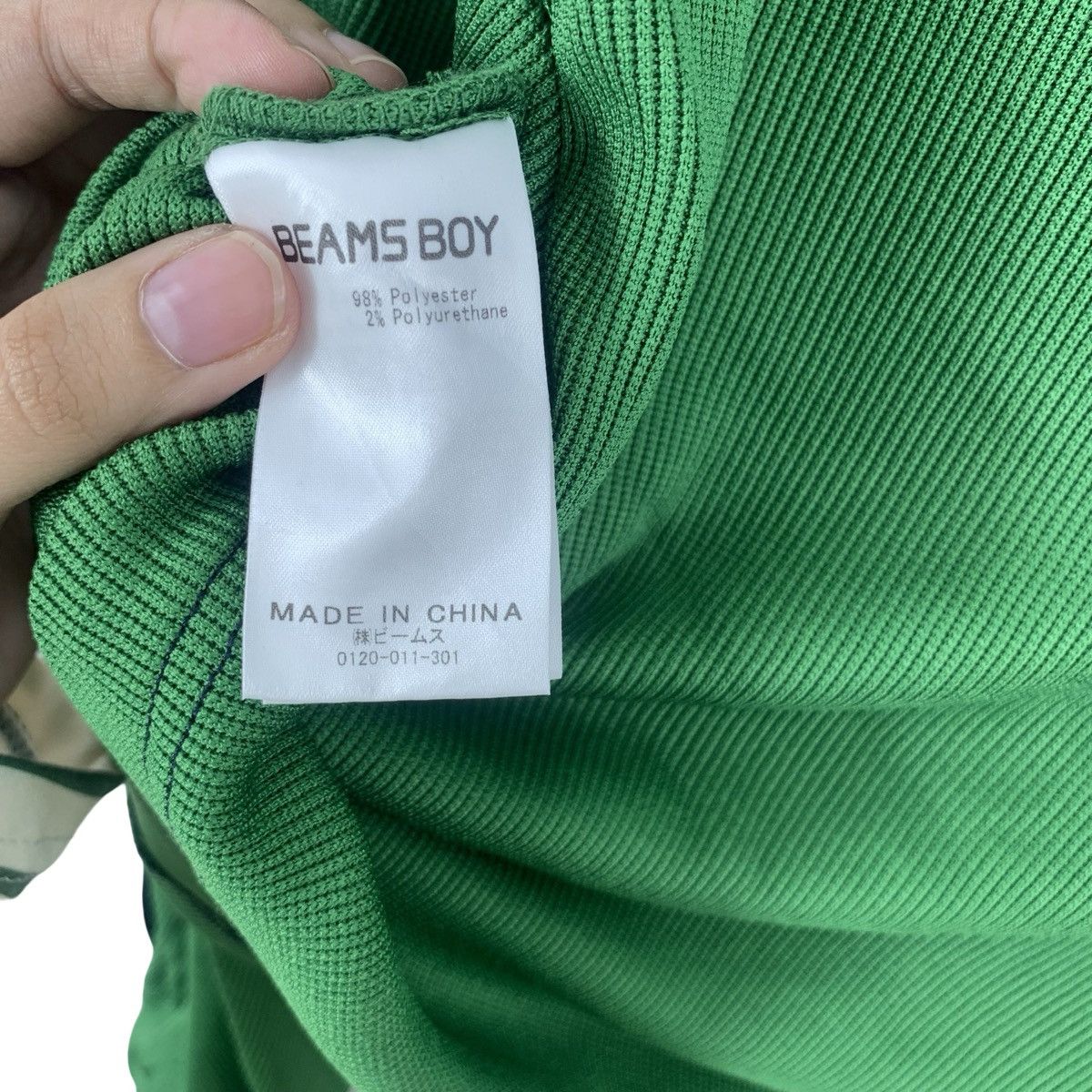 Beams Plus BEAMS BOY Cropped Quarter Zip Knit Pullover Size L / US 10 / IT 46 - 9 Thumbnail