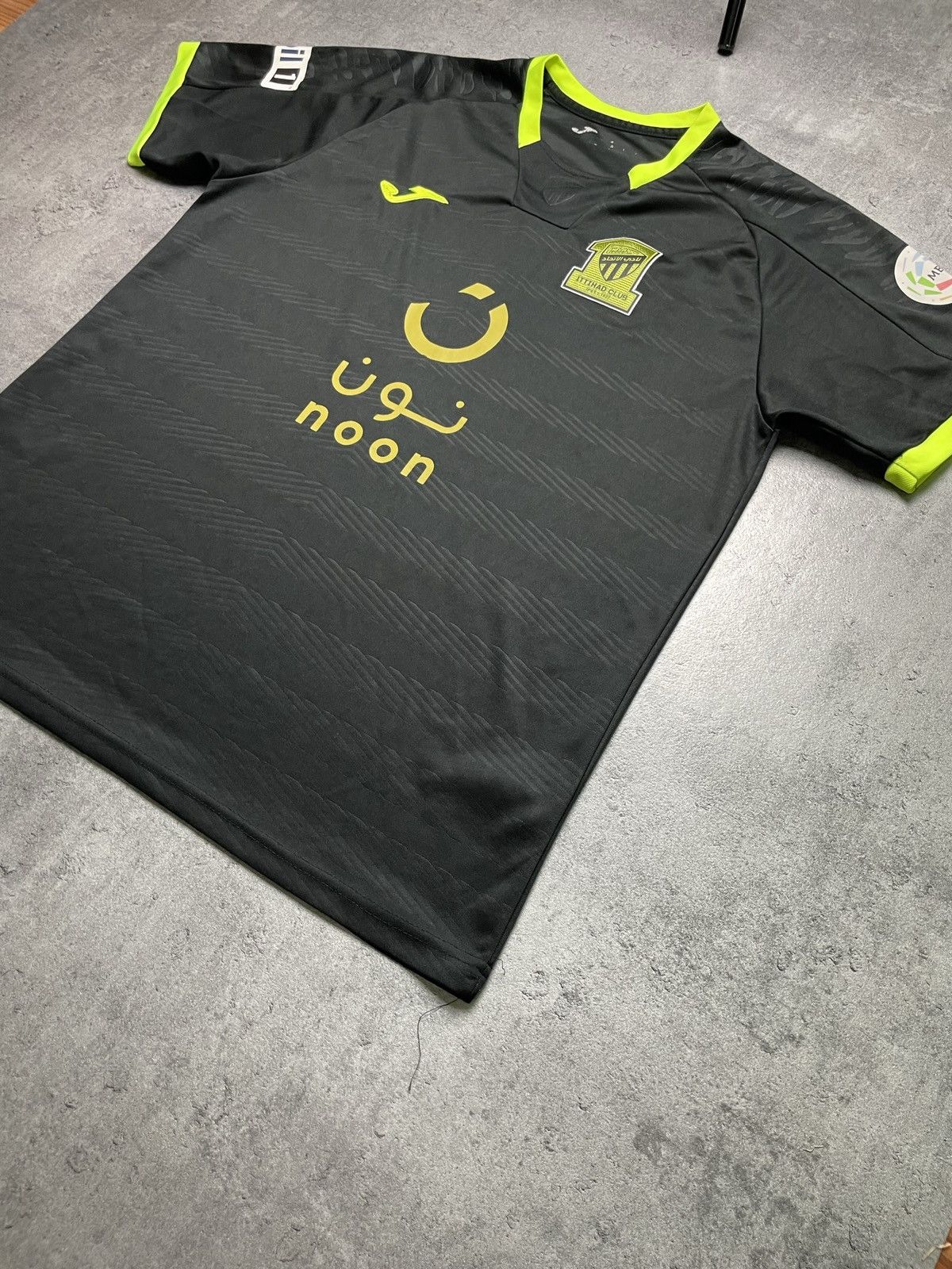 Joma Joma Al ittihad 2019 third kit jersey tee soccer football og Size US L / EU 52-54 / 3 - 6 Thumbnail