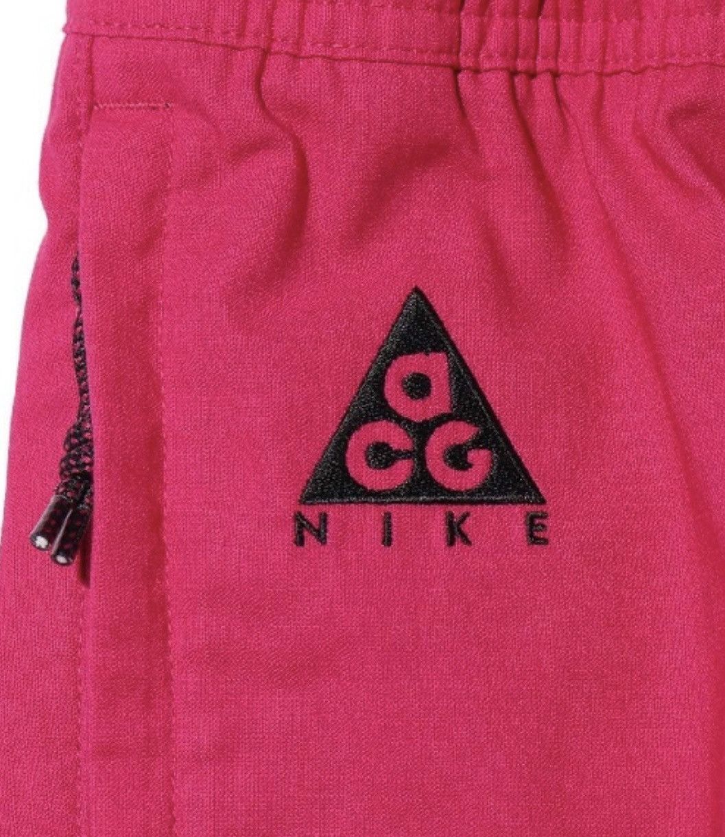 Nike ACG SZ M Nike ACG Trail Hiking FUCHSIA/BLACK Belted Jogger Pants Size US 32 / EU 48 - 4 Thumbnail