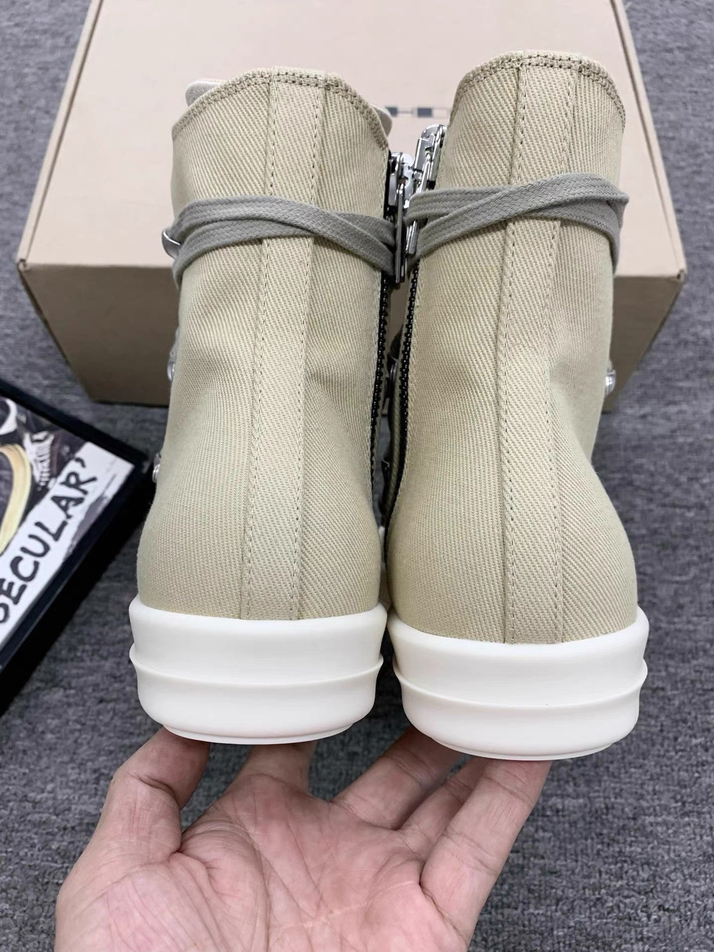 Rick Owens Rick Owens 25SS Pentagram High-Top Converse K34 Size US 6 / IT 36 - 7 Thumbnail