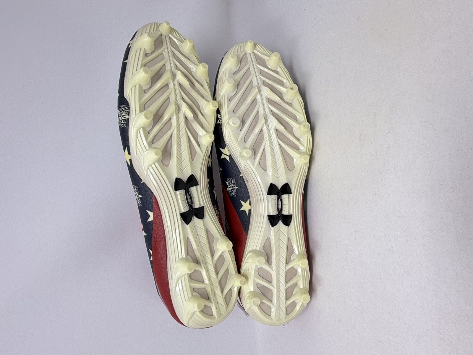 Under Armour Under Armour Nitro Football Cleats Never Forget 1290962-402 Size US 14 / EU 47 - 6 Thumbnail