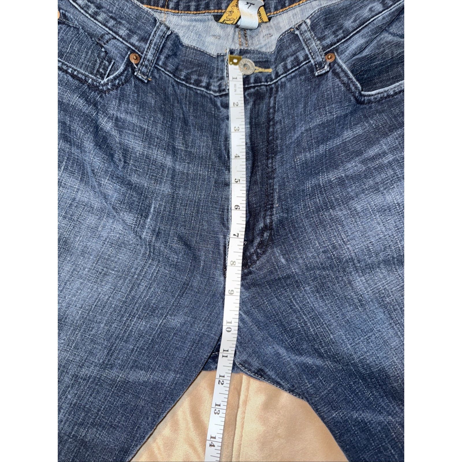 Lucky Brand Vintage Lucky Brand Men’s Jeans 34x31 Straight Leg Dark Wash Size US 34 / EU 50 - 7 Thumbnail