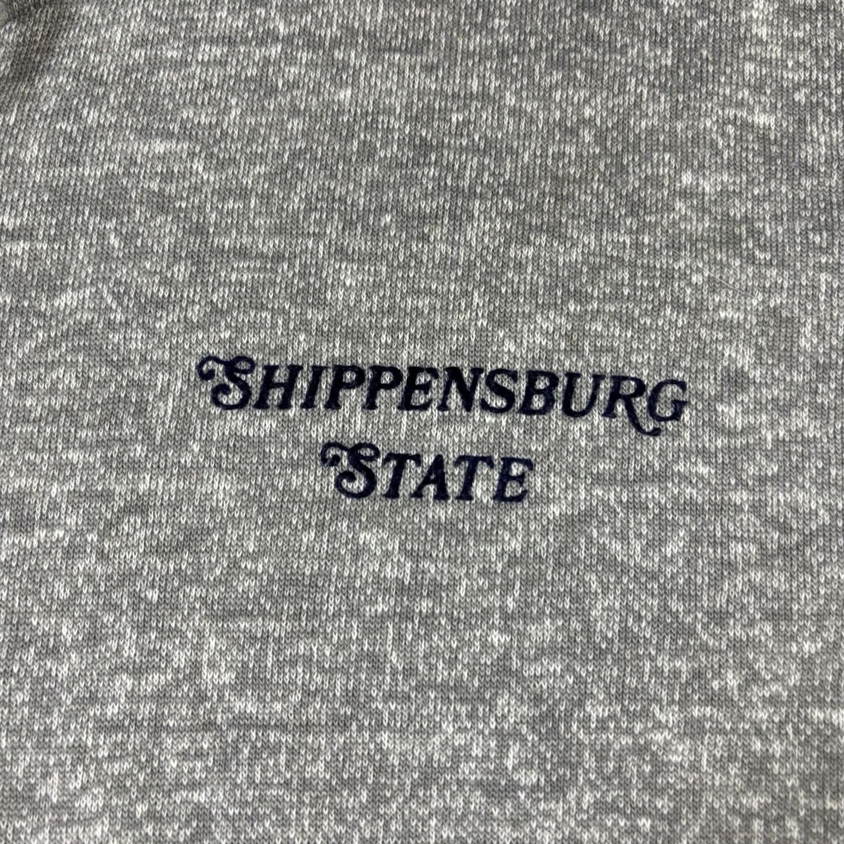 Hanes VINTAGE Shippensburg University Hoodie Full Zip Mens M Grey Hanes 70s University Graphic Print Logo Neck Zip Boys Mens Size US M / EU 48-50 / 2 - 4 Thumbnail