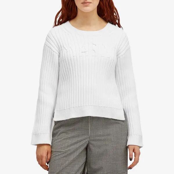 Marni o1f1d3z0326 Sweatshirt in White Size L / US 10 / IT 46 - 2 Thumbnail