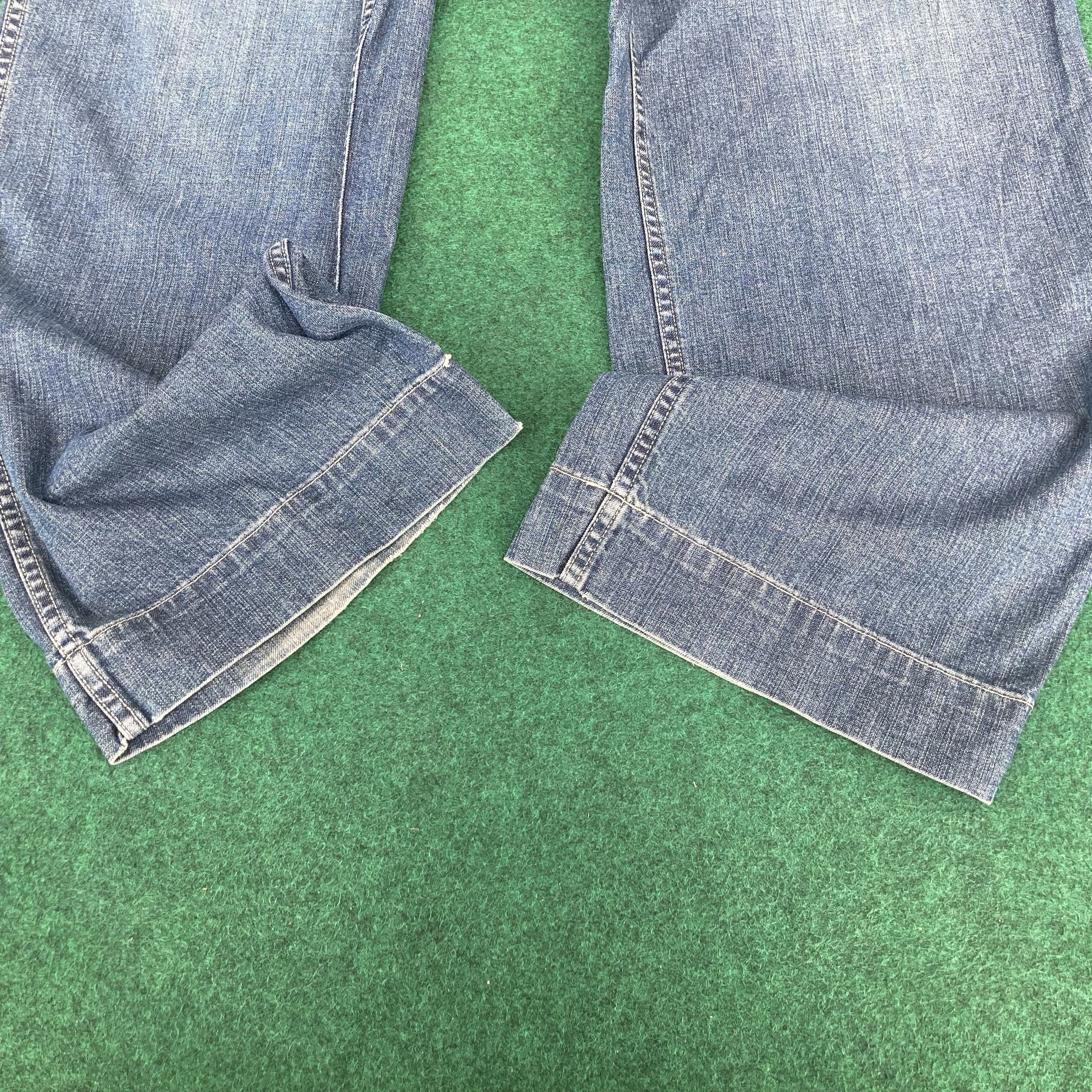 Polo Ralph Lauren × Vintage Vtg Polo By Ralph Lauren Denim Trouser Baggy 90s Jeans Size US 36 / EU 52 - 8 Thumbnail
