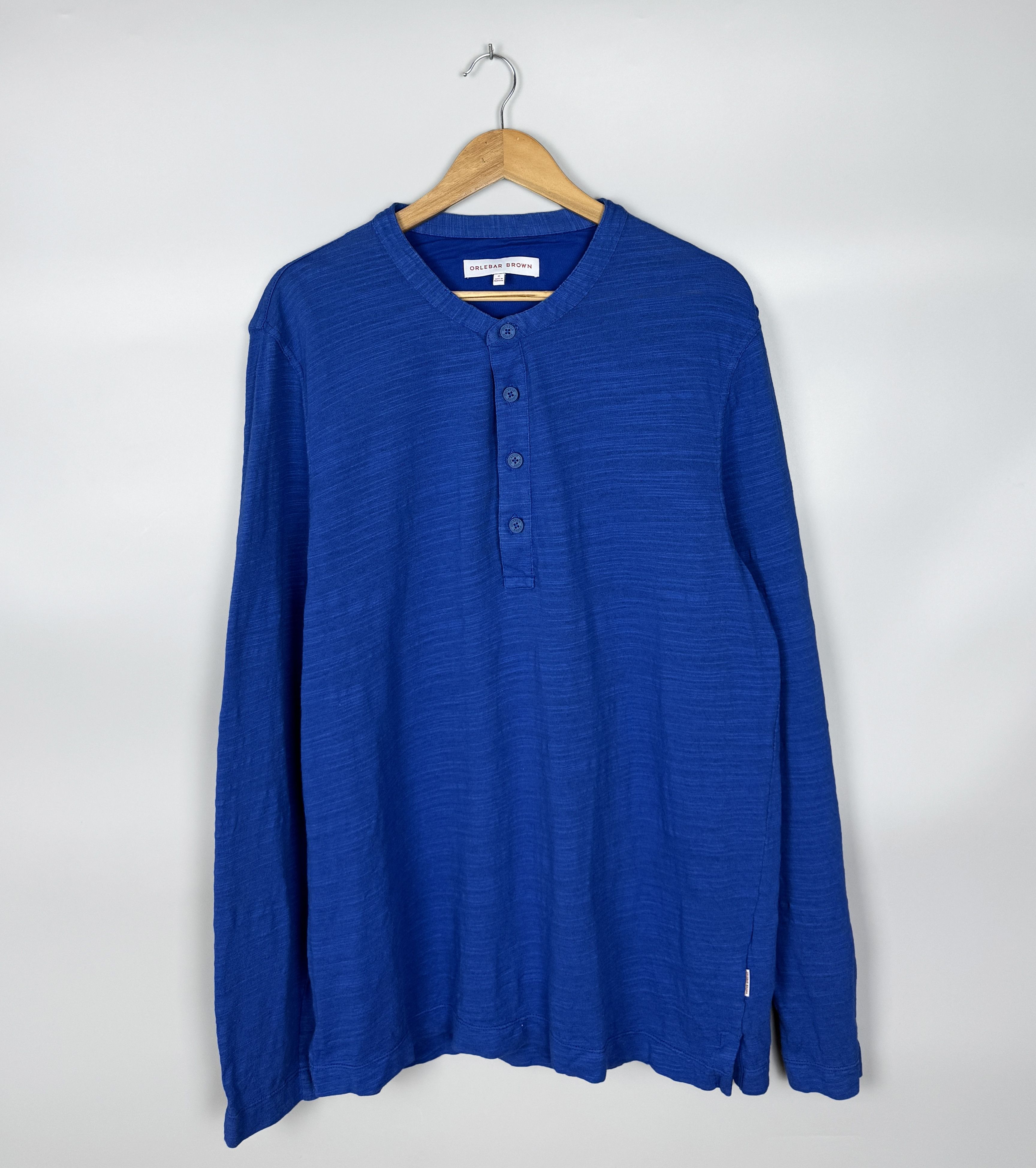 Orlebar Brown Luxury Long Sleeves Polo Made in Portugal