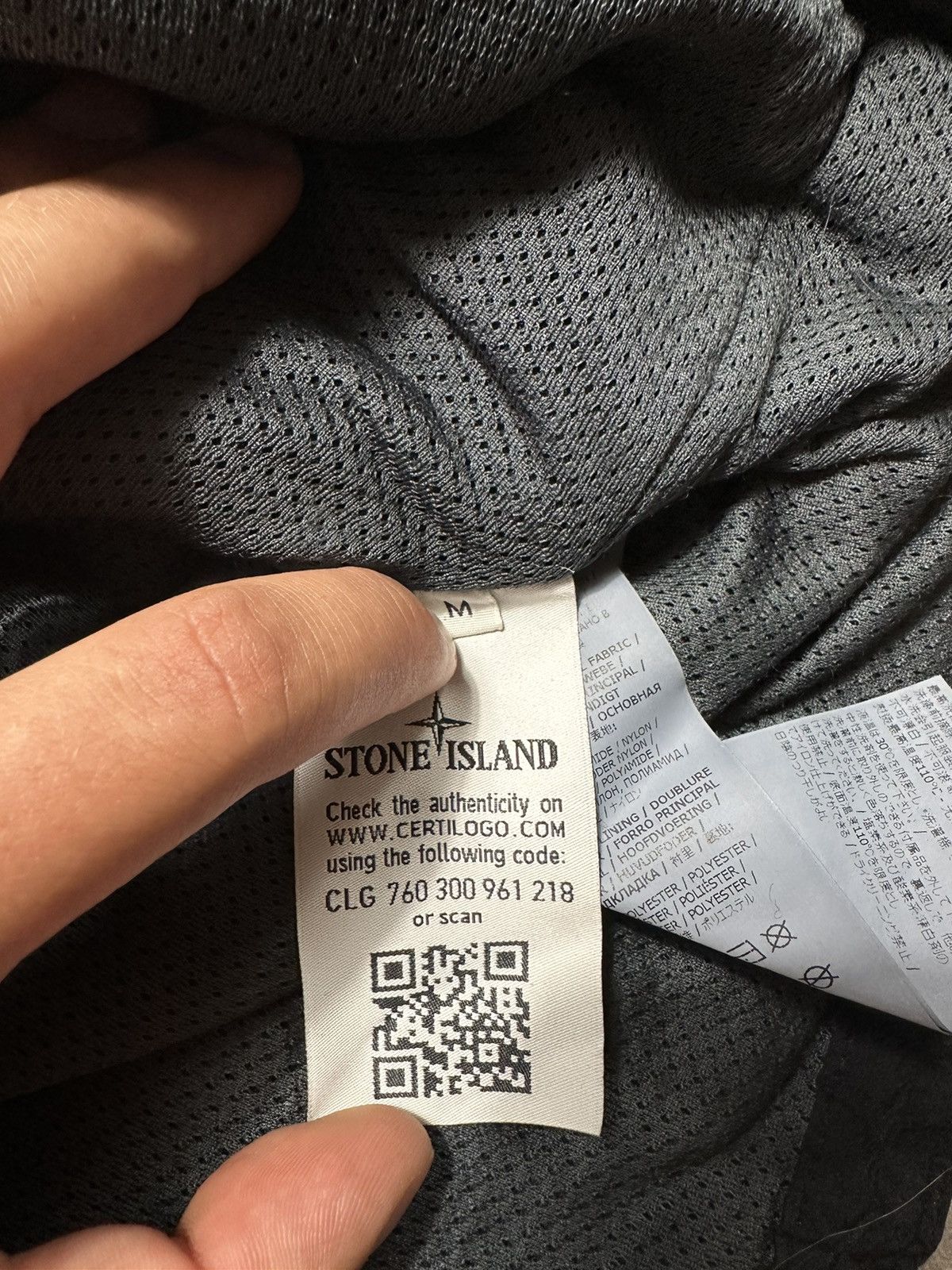 Stone Island Mens Overshirt Stone Island Nylon Jacket Size US M / EU 48-50 / 2 - 8 Thumbnail