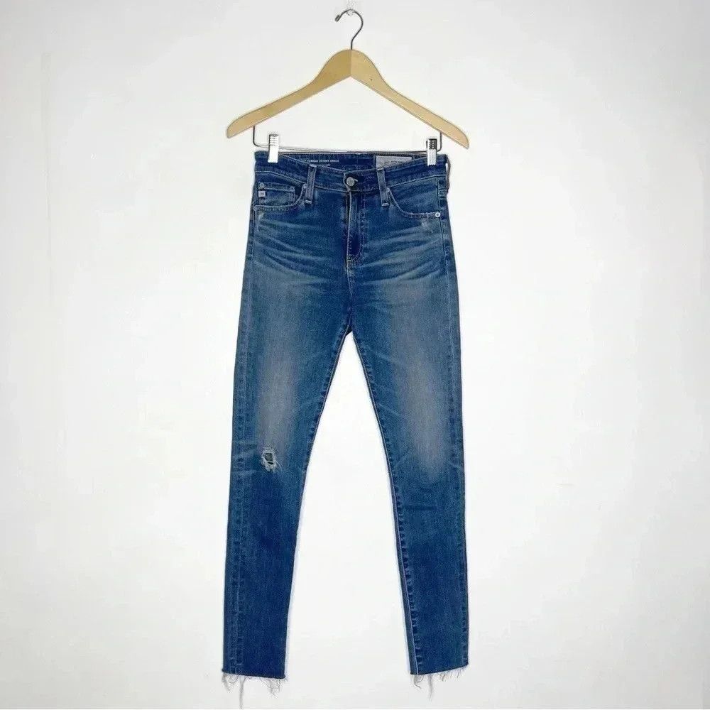 AG Adriano Goldschmied Adriano Goldschmied Farrah High Rise Skinny Jeans Size 25 Size 25" / US 0 / IT 36 - 1 Thumbnail