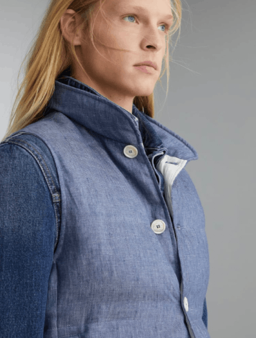Brunello Cucinelli Goose Down Padded Vest in Dark Blue Size US M / EU 48-50 / 2 - 4 Thumbnail