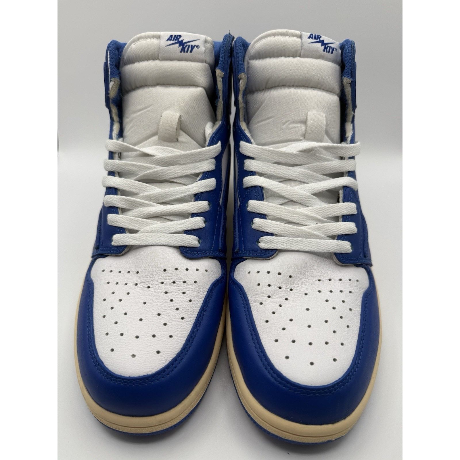 Reves Paris Reves Paris/Air Kiy ‘85 HI "Sport Blue" Los Angeles Sz 12.5 Size US 12.5 / EU 45-46 - 4 Thumbnail