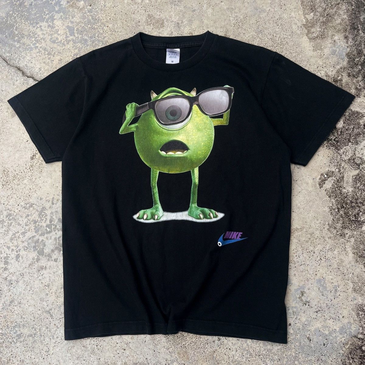 Vintage Vintage 90s Mike Wazowski Monster Inc Nice Parody Nike Rare Size US M / EU 48-50 / 2 - 1 Thumbnail