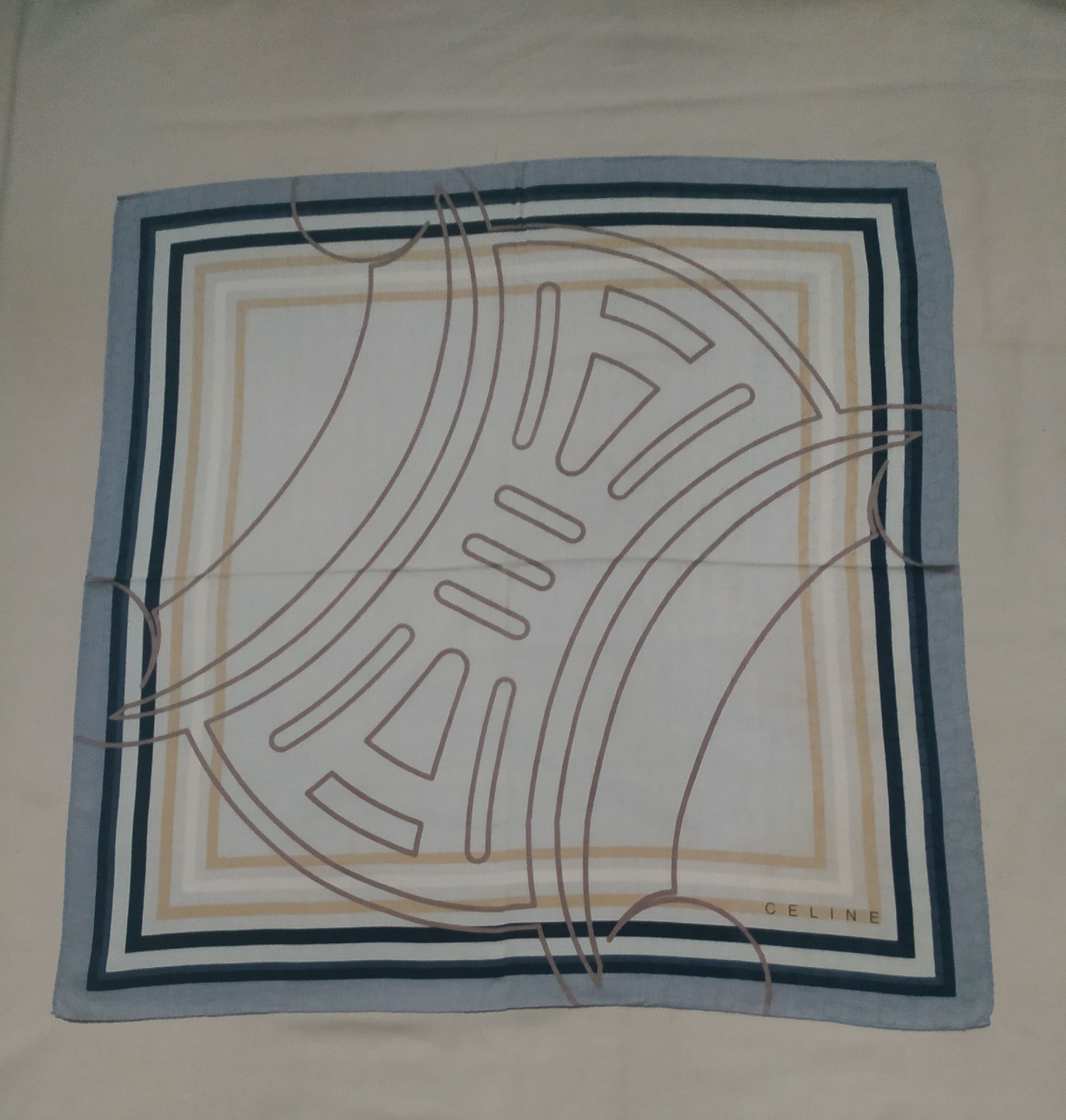 Celine Celine Handkerchief Size ONE SIZE - 2 Thumbnail