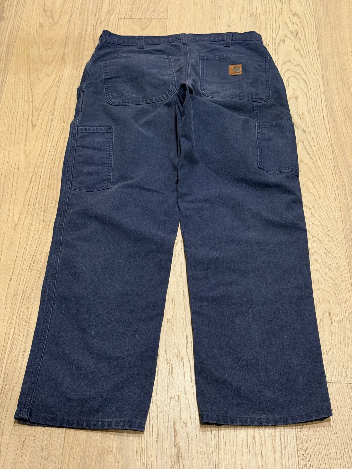Carhartt 1980s Carhartt Blue Work Pants (Tagged for Rental Only) Size US 32 / EU 48 - 8 Thumbnail