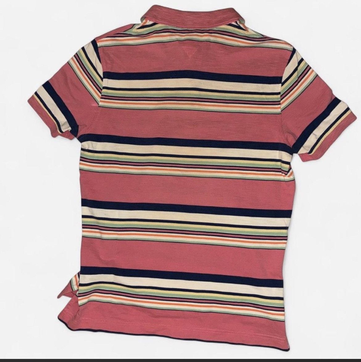 Tommy Hilfiger Tommy Hilfiger pink striped polo size L Size US L / EU 52-54 / 3 - 4 Thumbnail