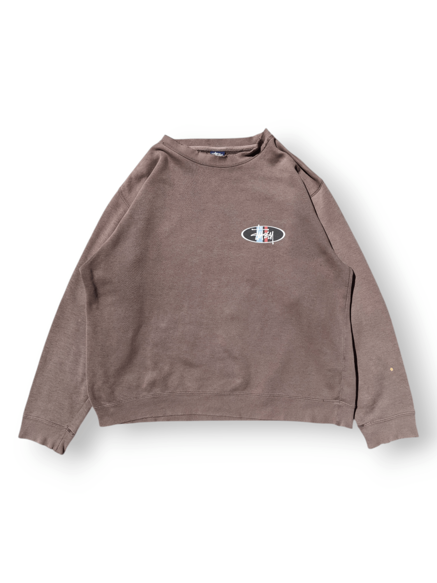 Stussy Vintage Distressed Stussy Crewneck Sweatshirt Size US M / EU 48-50 / 2 - 2 Thumbnail