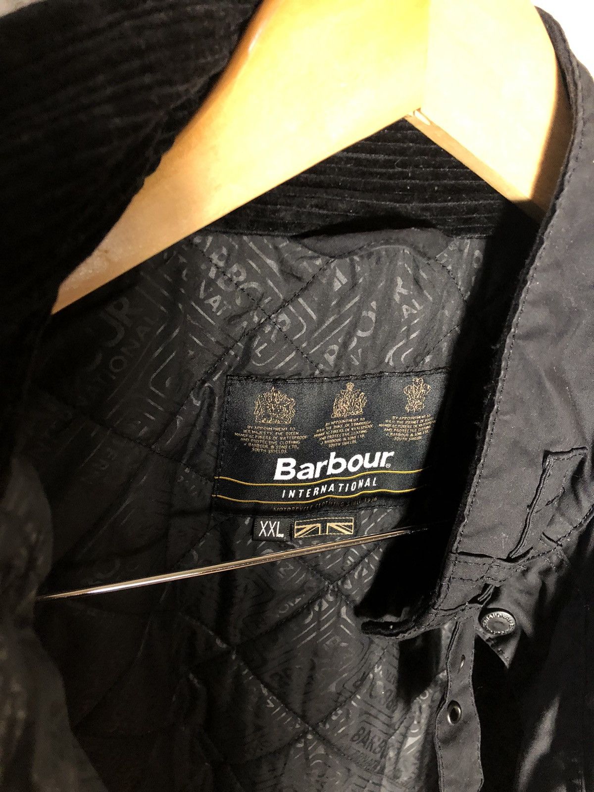 Barbour × Vintage VERY RARE BARBOUR INTERNATIONAL CRANK WAXED CASUAL JACKET Size US XXL / EU 58 / 5 - 8 Thumbnail