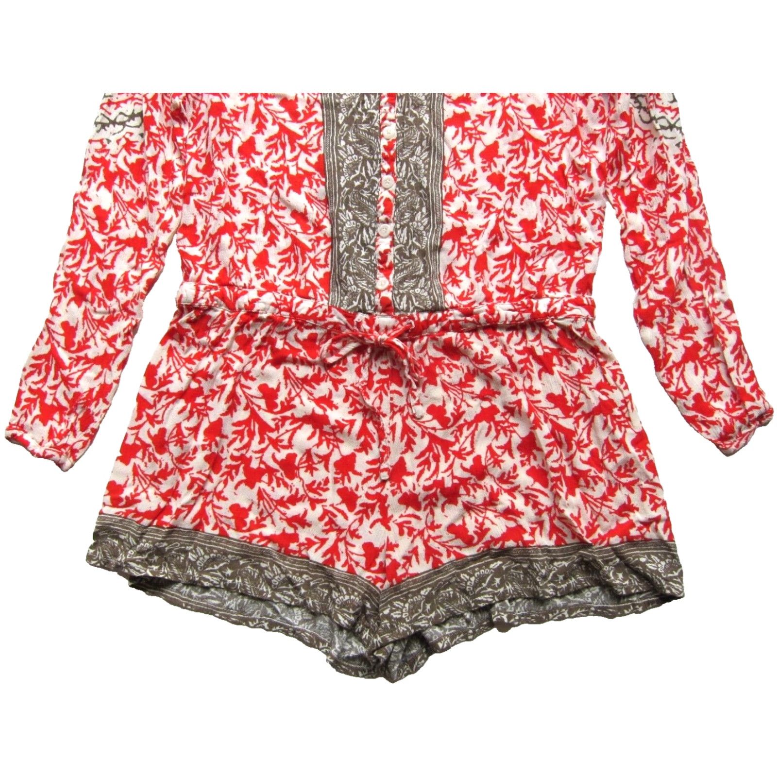 Free People Free People Romper Shirt Short? Size S / US 4 / IT 40 - 5 Thumbnail