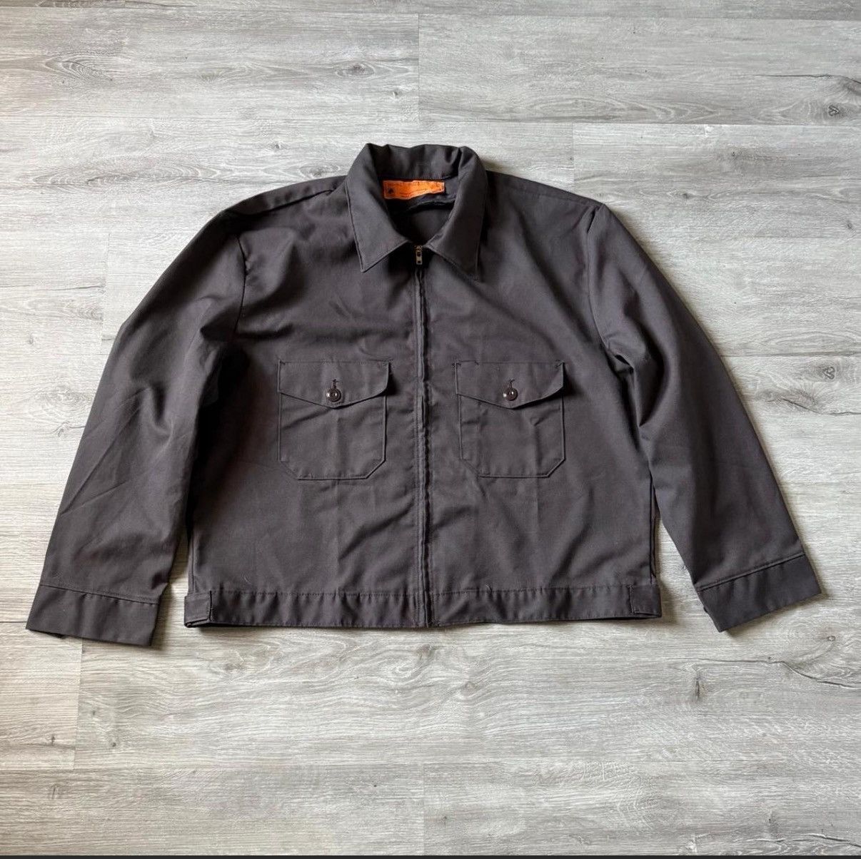 Vintage Vintage Brown 70s Work Jacket Size US L / EU 52-54 / 3 - 3 Thumbnail