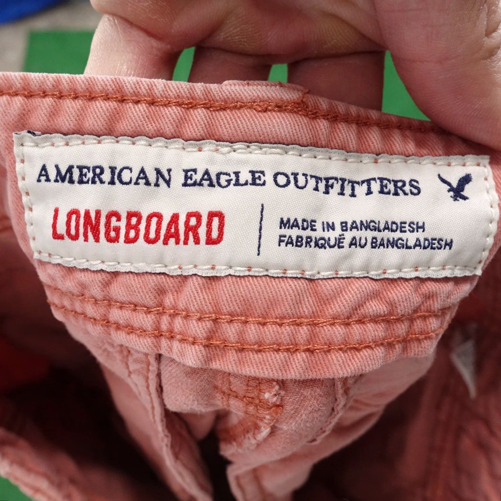 American Eagle Outfitters VINTAGE American Eagle Chino Shorts Mens 30 Casual Cotton Pink Flat Front Summer Size US 30 / EU 46 - 6 Thumbnail