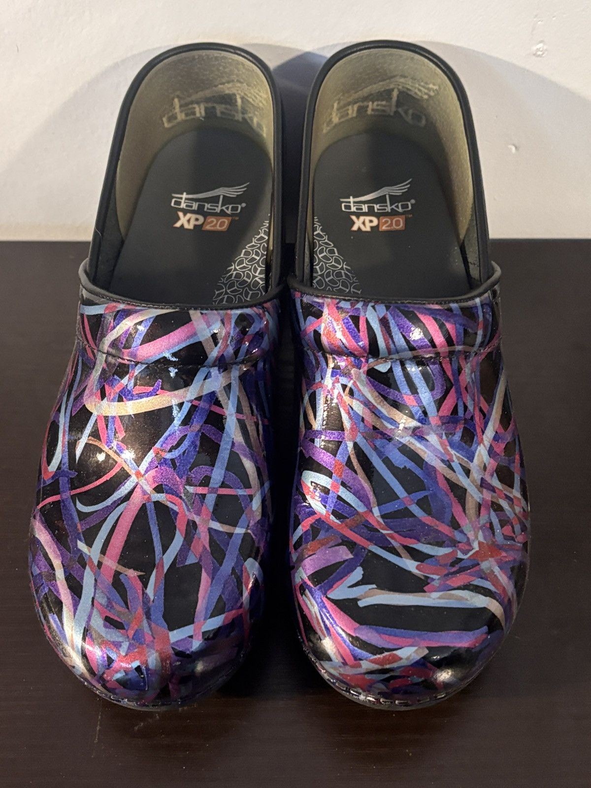 Dansko Dansko Women's XP 2.0 Ribbon Patent Clog Professional Sz 40 Size US 10 / IT 40 - 5 Thumbnail