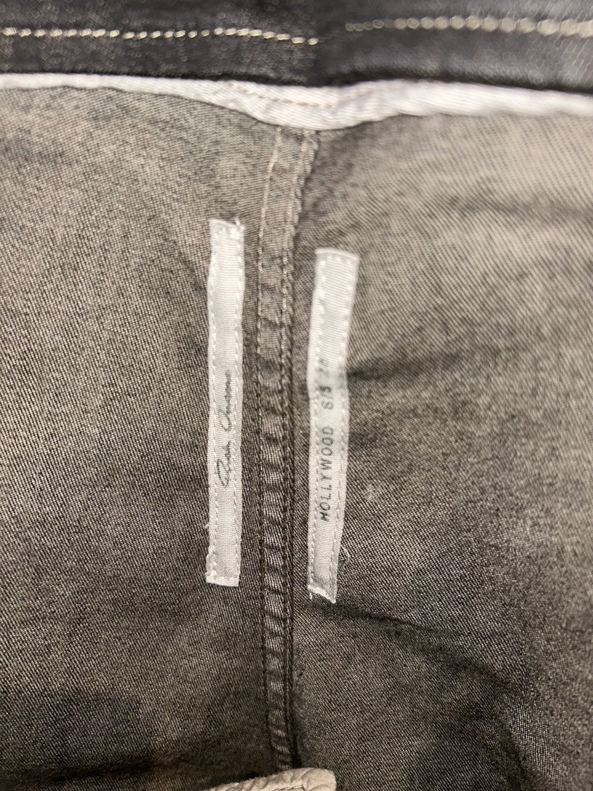 Rick Owens RICK OWENS Gold Bolan Banana Jeans Size US 33 - 7 Thumbnail