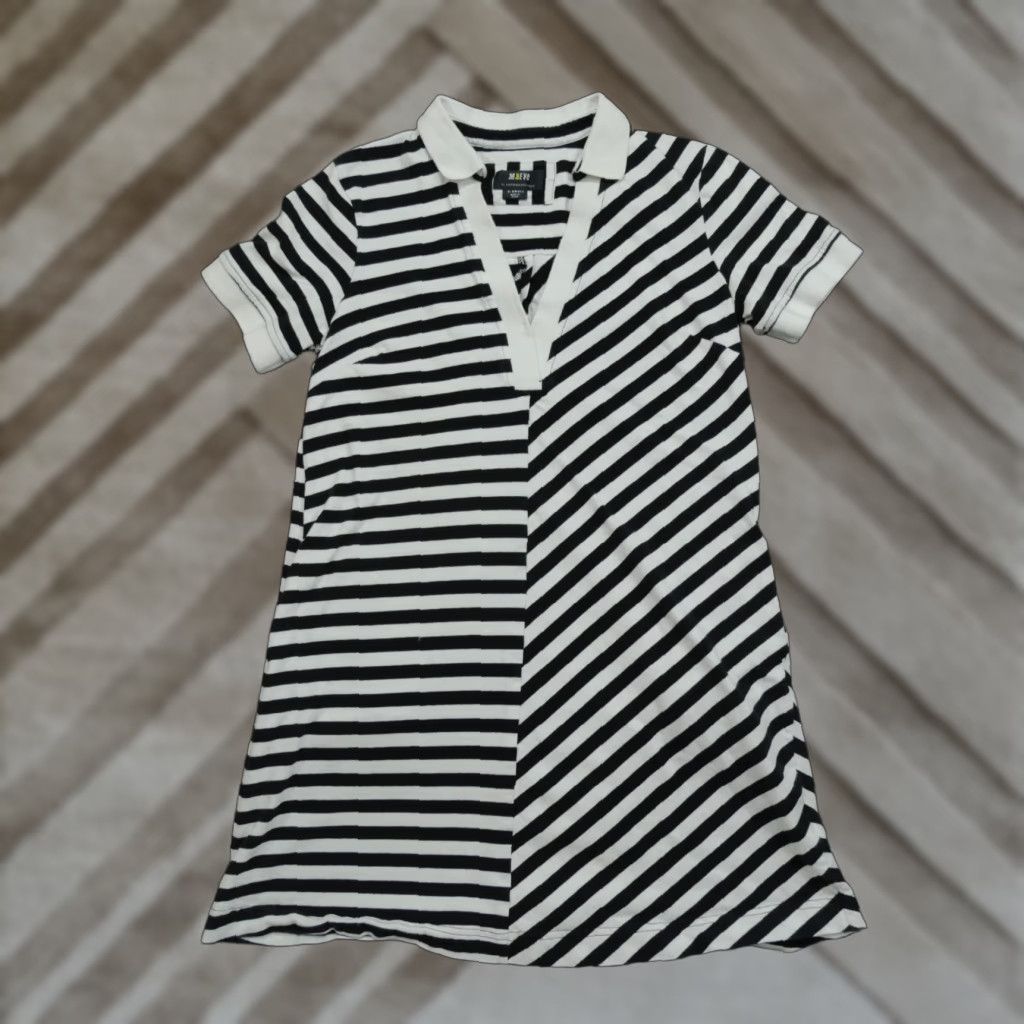 Anthropologie Maeve Dress Anthropologie Shirt Dress Womens XS Black White Collared Short Sleeve Pullover Casual Vintage No N/A Tiger? Size XS / US 0-2 / IT 36-38 - 1 Thumbnail