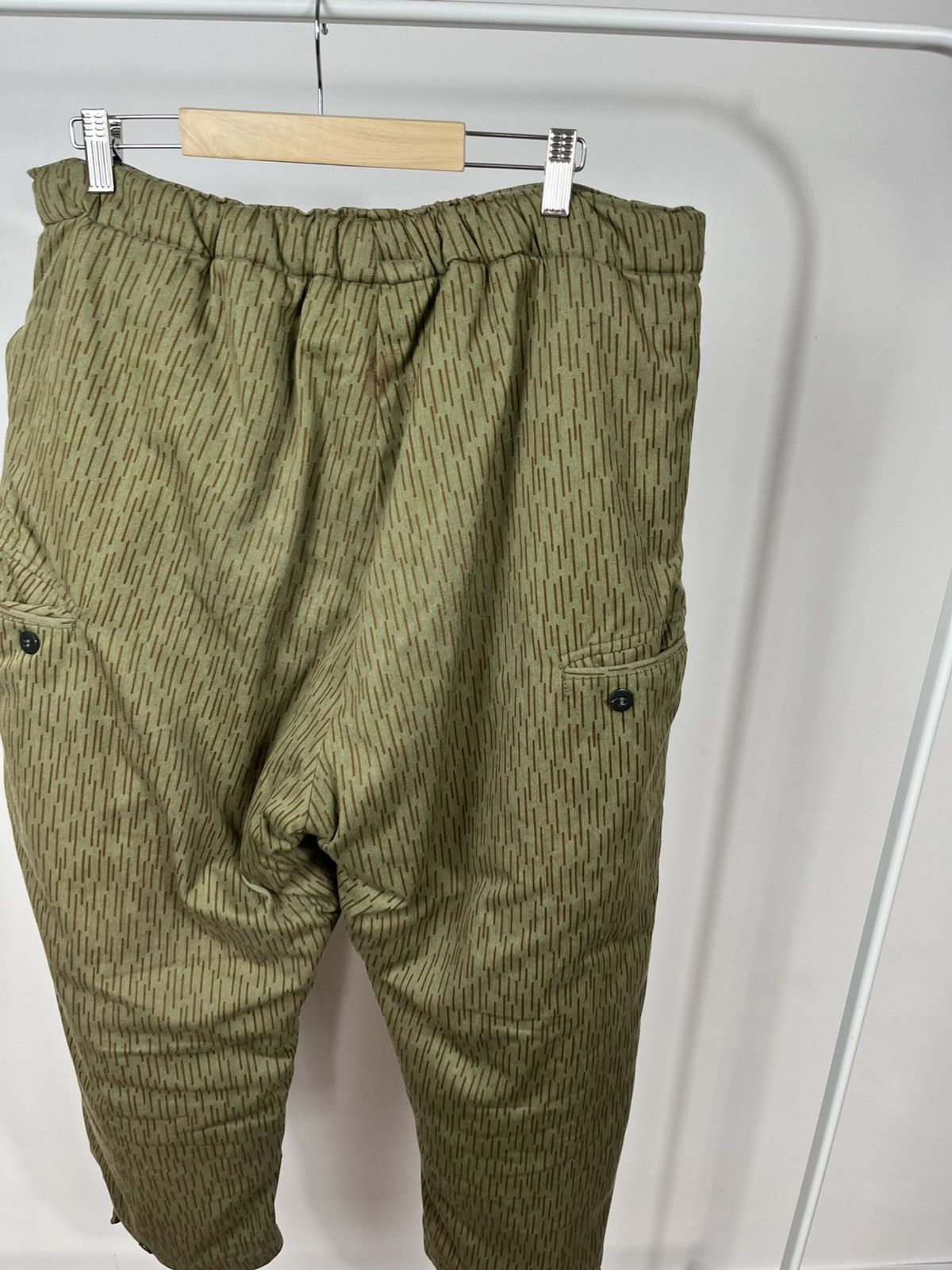 Other Vintage Military Army Pants Rain Camo Cargo Trousers Men W36 Size US 34 / EU 50 - 15 Thumbnail