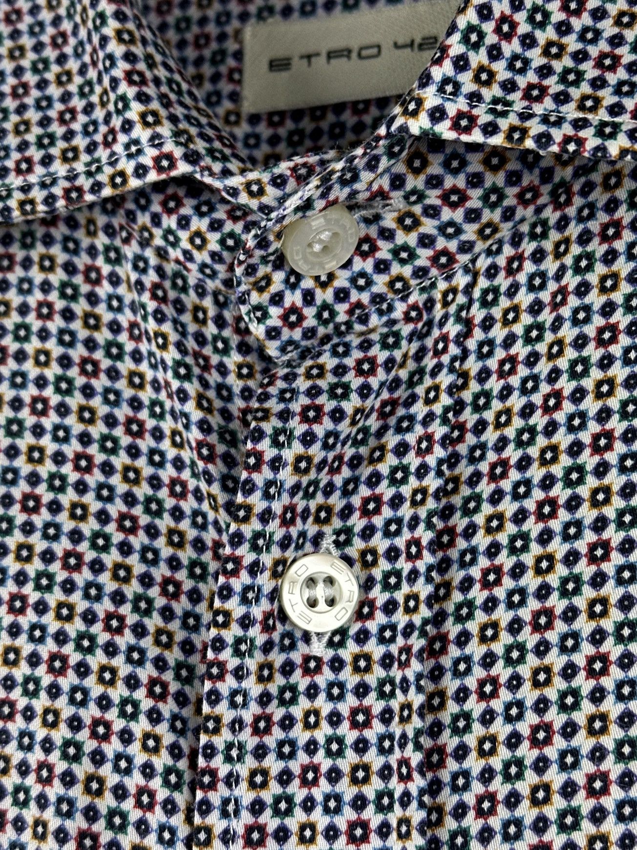 Etro Etro Men’s Printed Shirt Long Sleeve Botton Up Size US M / EU 48-50 / 2 - 4 Thumbnail