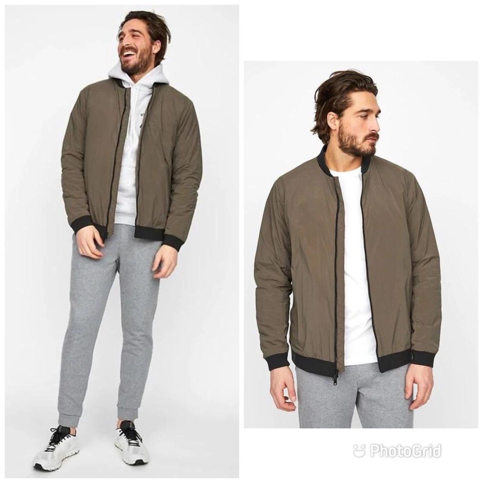 Other Hill City Insulated Bomber Jacket, olive/black Size US M / EU 48-50 / 2 - 7 Thumbnail