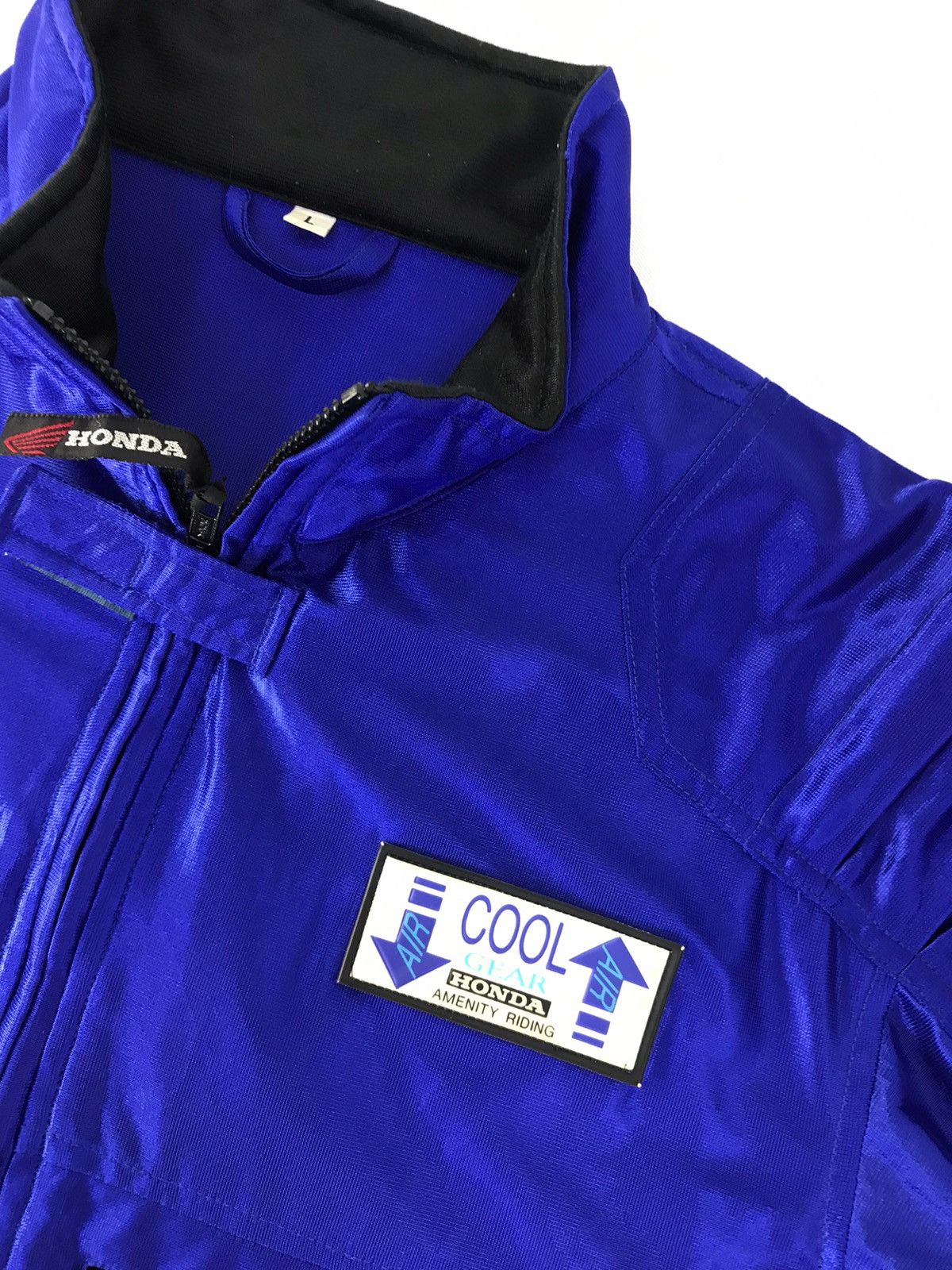 Honda × Vintage Vintage Honda Jacket Air Cool Amenity Riding Size US L / EU 52-54 / 3 - 4 Thumbnail